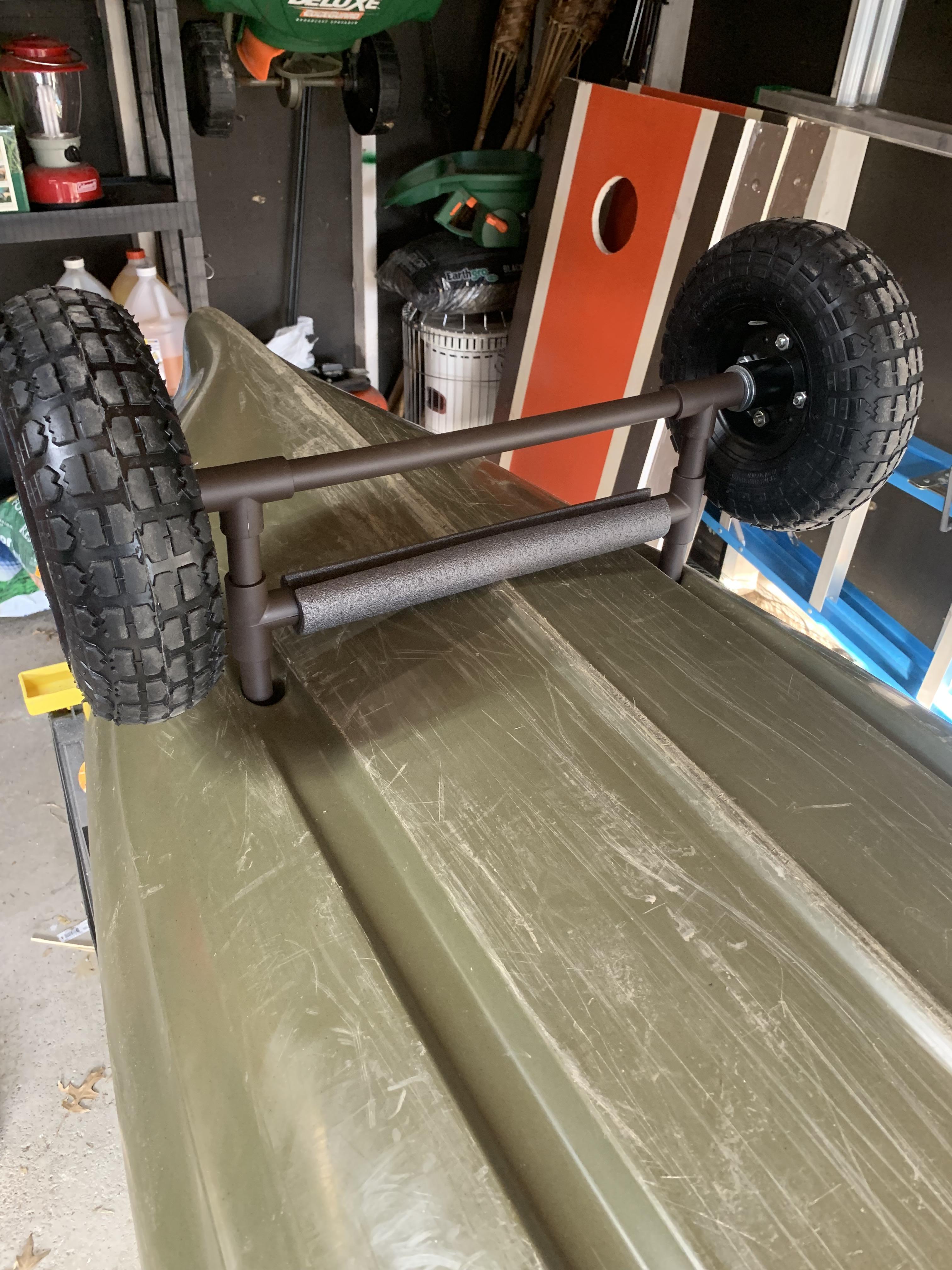 Diy hobie kayak cart