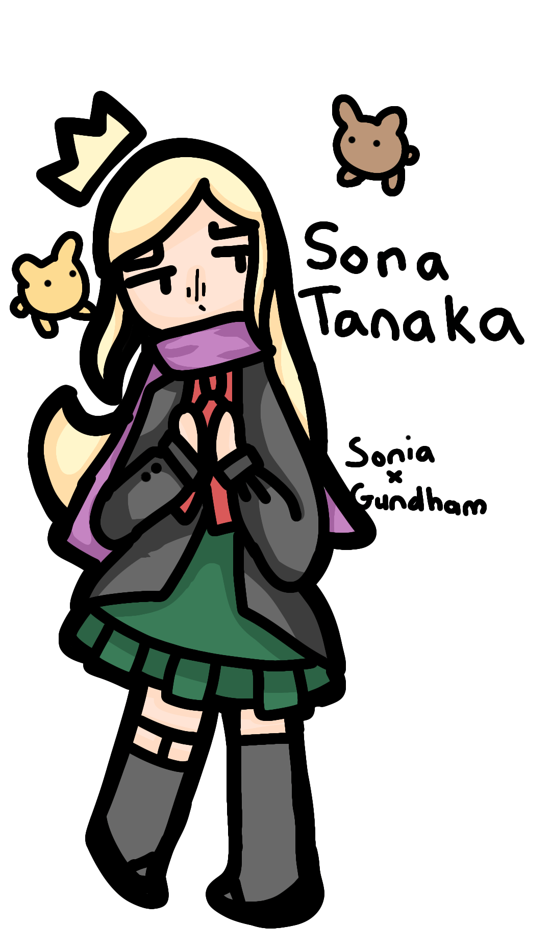 Sonia x Gundham's child because I ship it : r/danganronpa