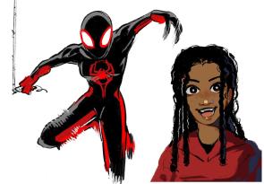 Ms. Morales/Spider-woman By muoi_art
