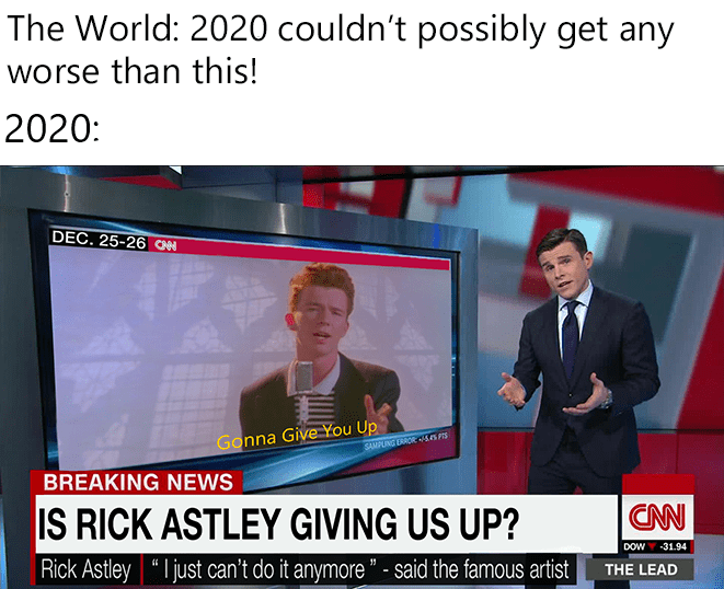 But he promised, he would never...