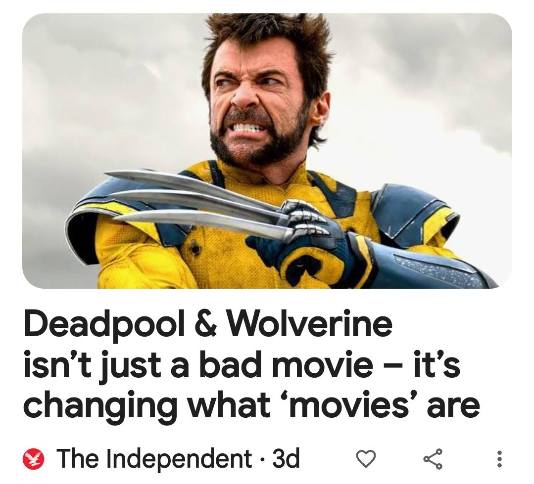 Guys Im so fucking scared. What are movies going to be? Will they still  incorporate moving images? : rokbuddycinephile