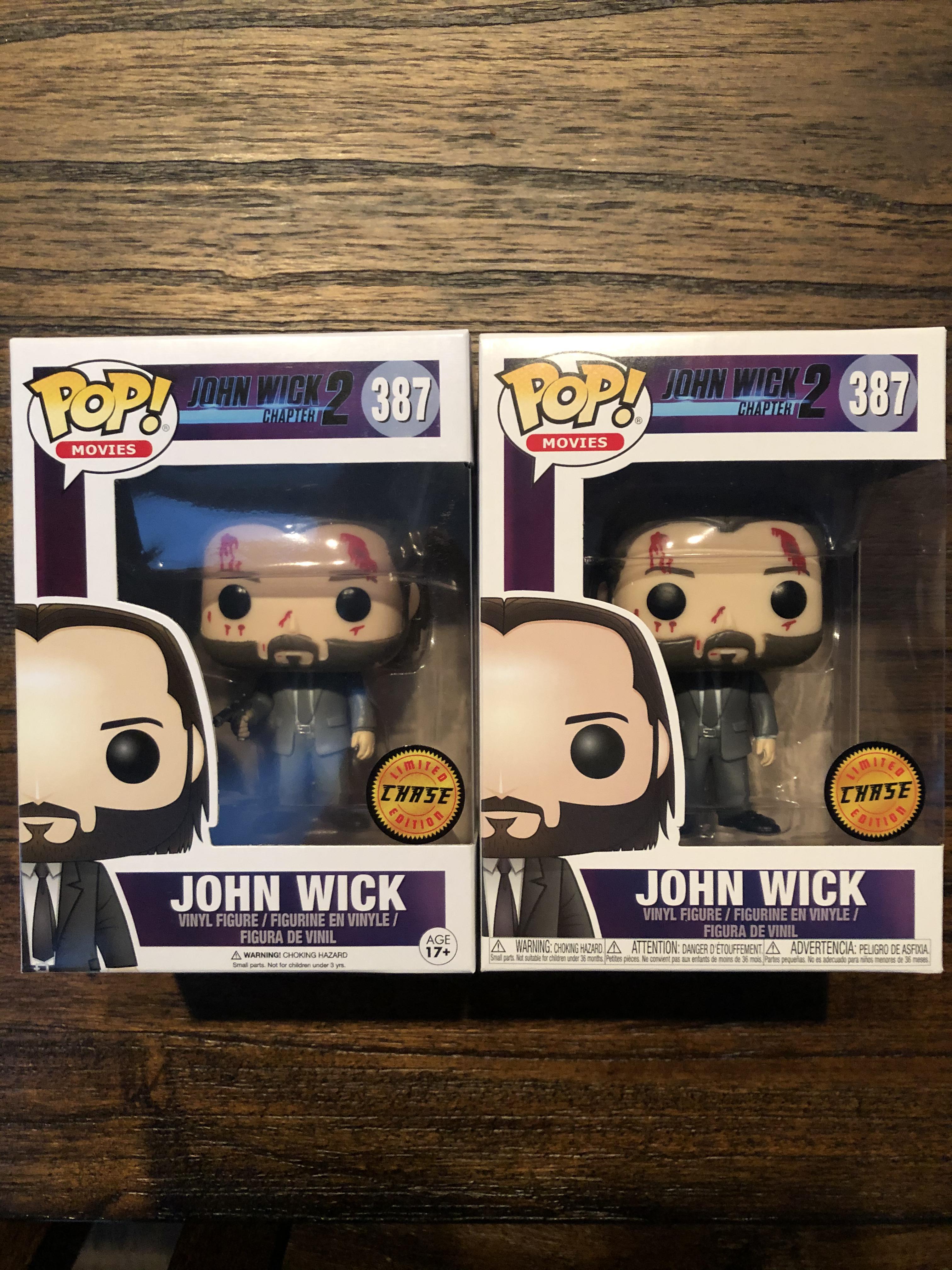 Funko Pop John Wick Chase Edition Toys Games Action Figures Collectibles On Carousell I noticed that the belt isnt painted.