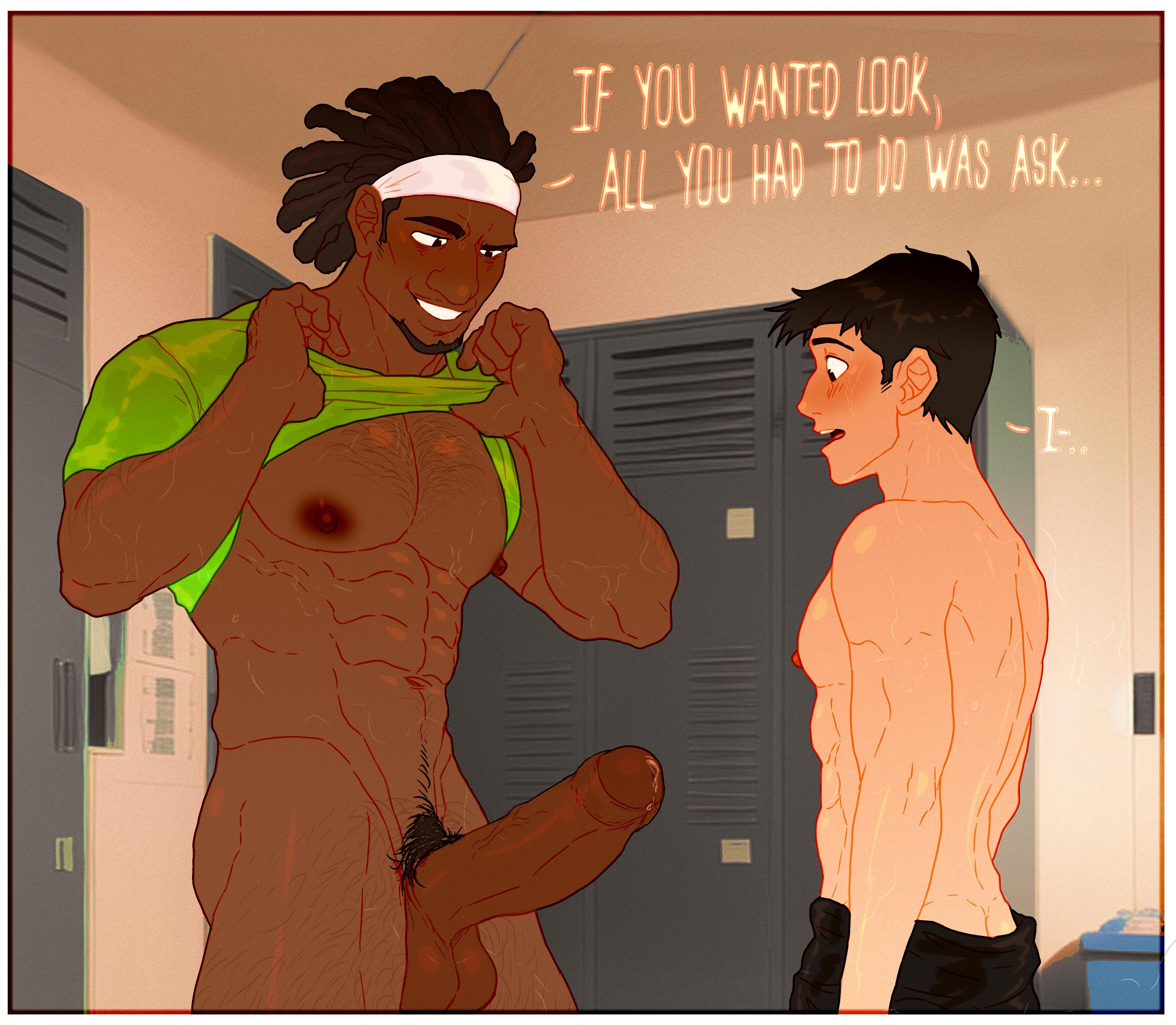 Wasabi shows off to Tadashi (By Cuckoo_chan) : rrule34gay