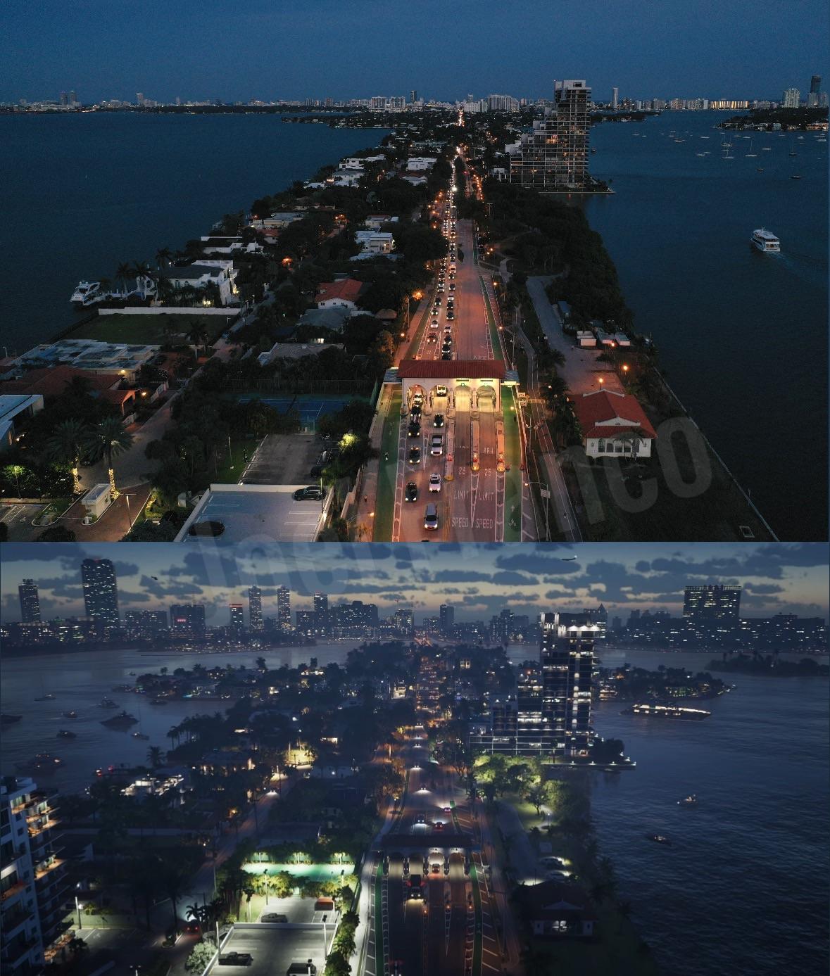 Real Life Vs GTA 6 Shot This Today R GTA 