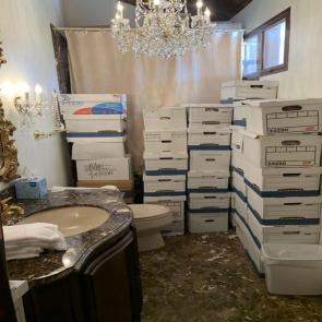 Stacks of boxes full of stolen classified documents found in Trump’s bathroom