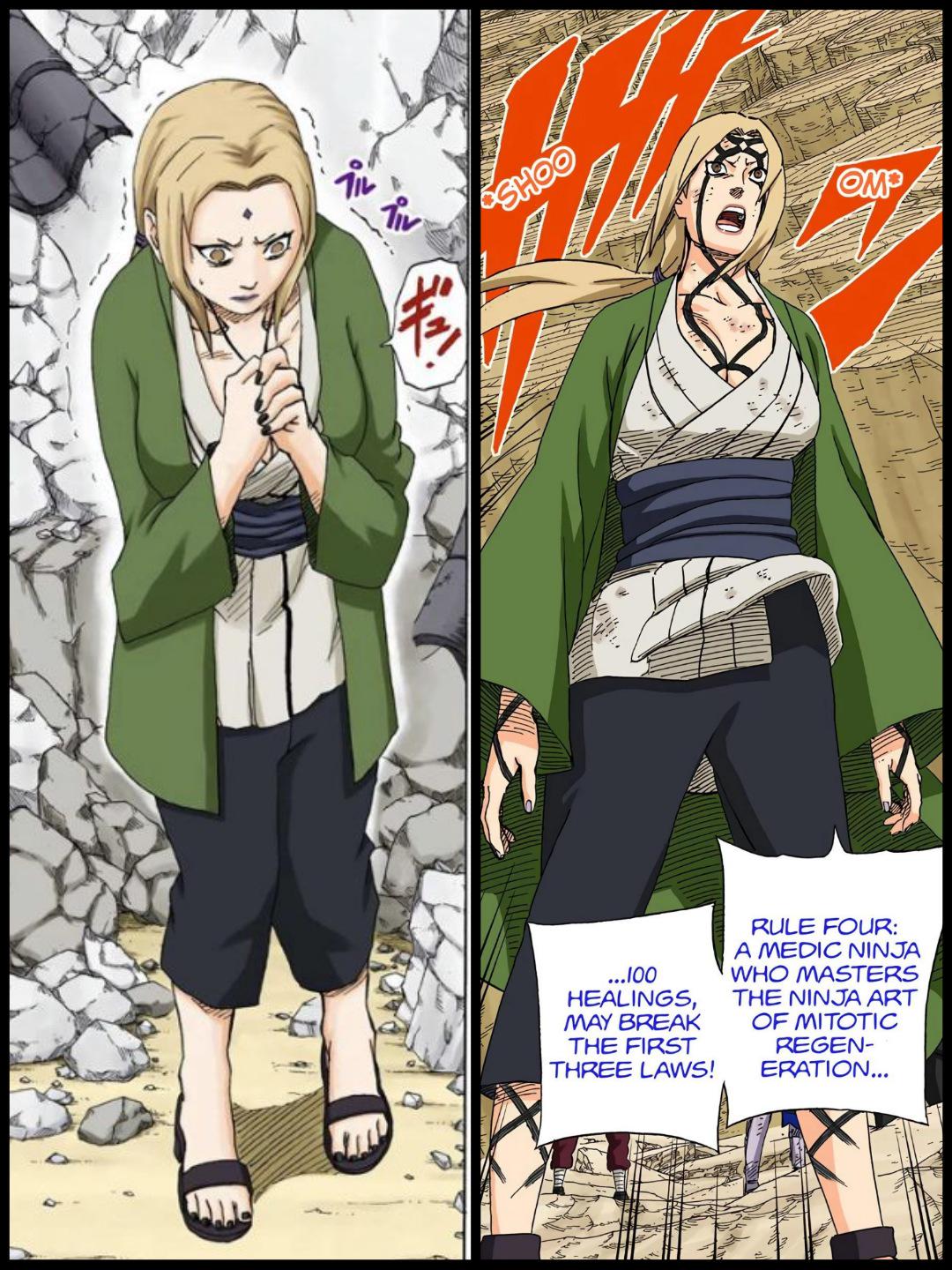 Question? How come Kishimoto can write a great female character out of  Tsunade but not with any other female character? : rNaruto