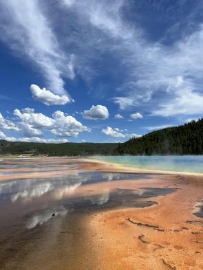 Yellowstone’s Grand Prismatic [OC] [3024×4032]