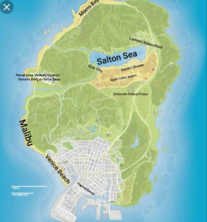 Gta 5 Map Real 