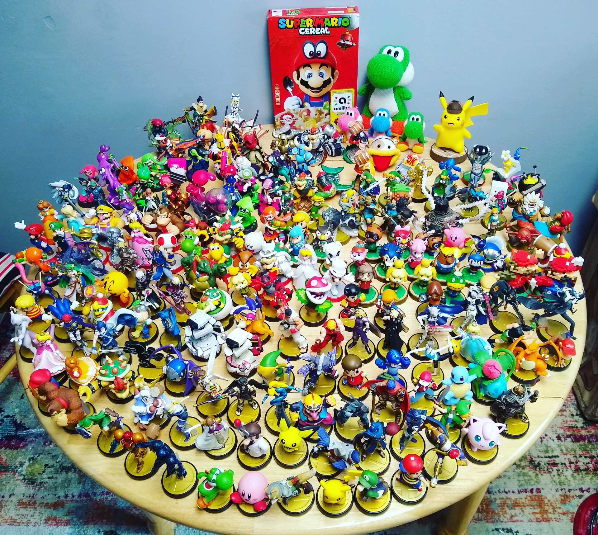 Every currently obtainable amiibo figure