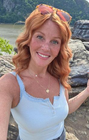 Freckles on a beautiful hike