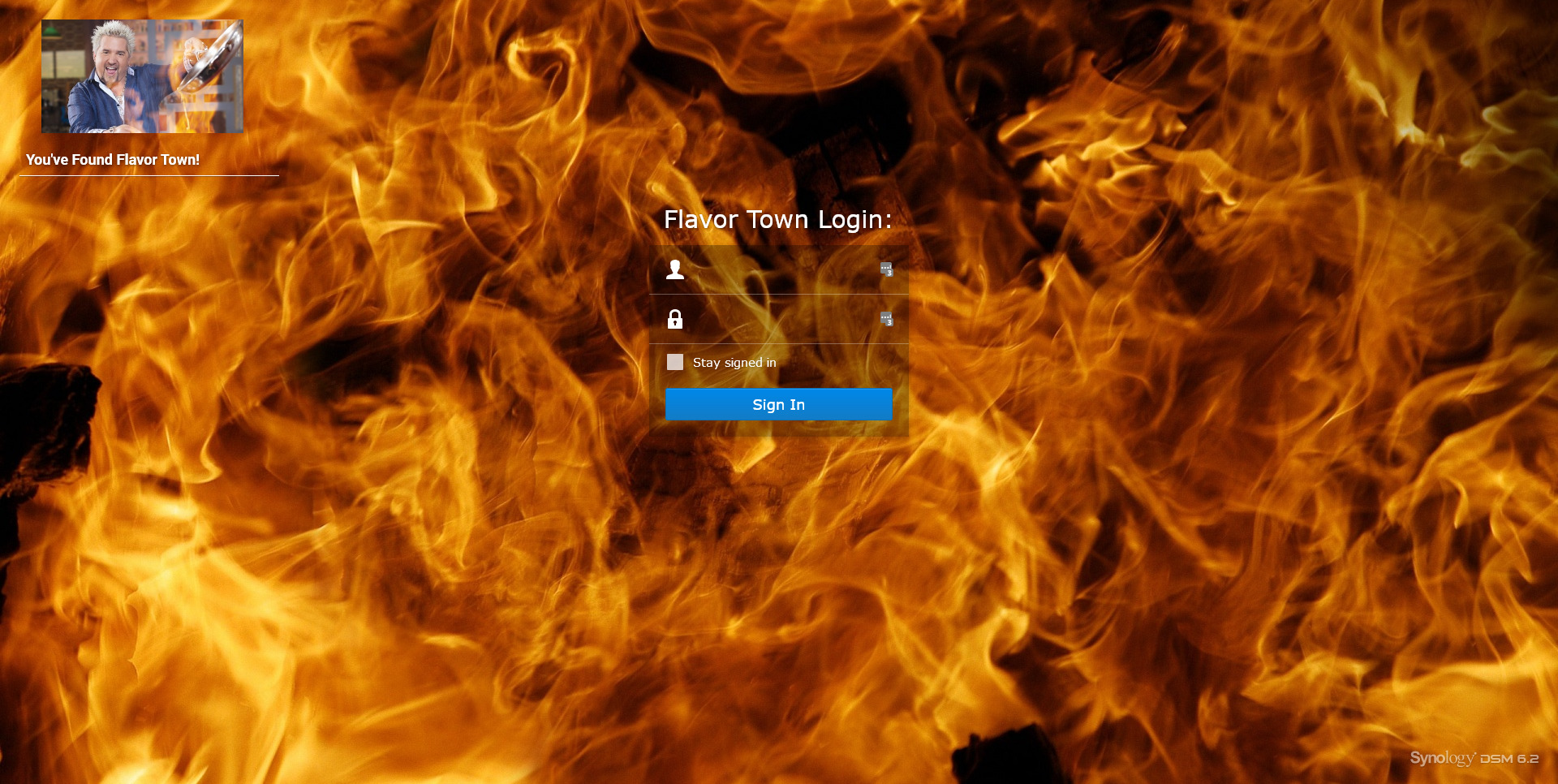 Open your mobile web browser. My Custom Login Page R Synology