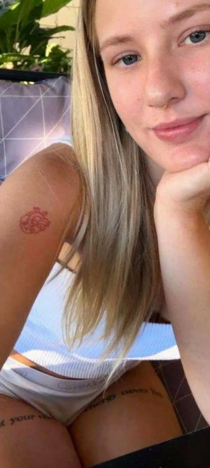 feeling attractive in a knowing way