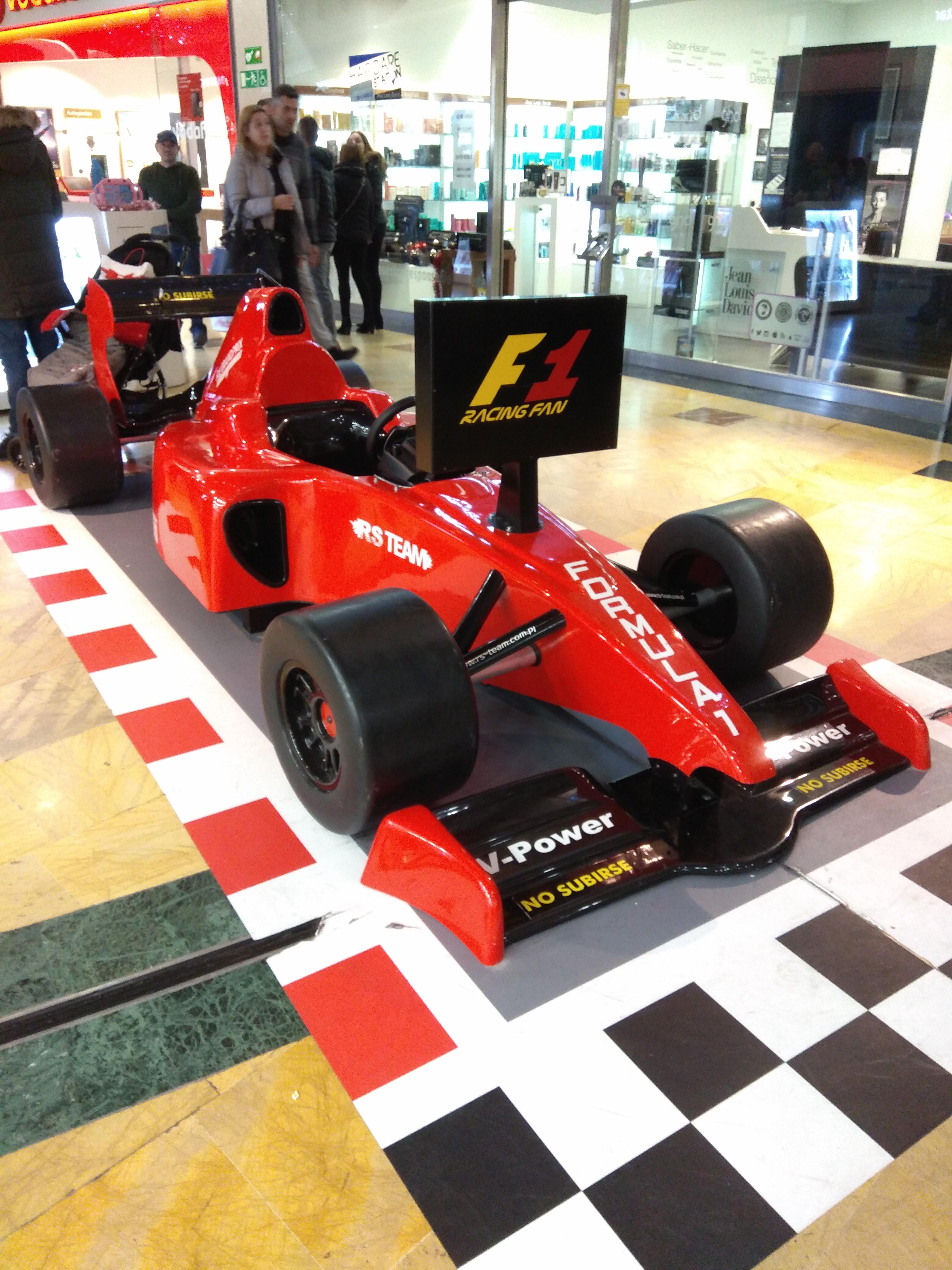 The Mall I Went To Today Has An F1 Simulator Formula1