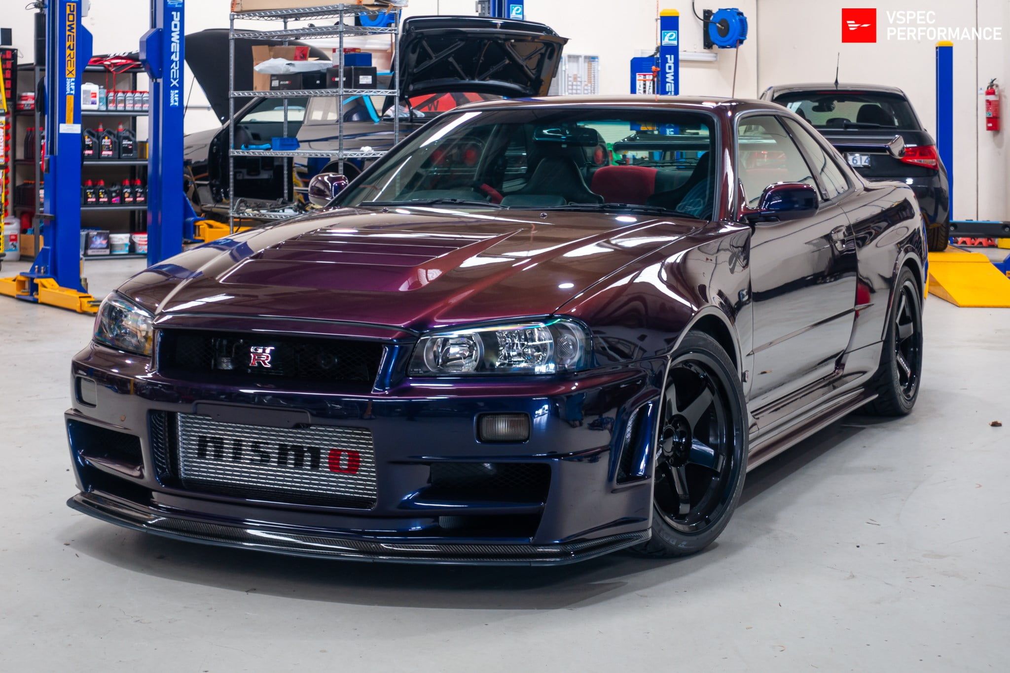 Nissan Skyline GT-R (BNR34) Nismo Z-Tune. ( 1 of 1 Midnight Purple