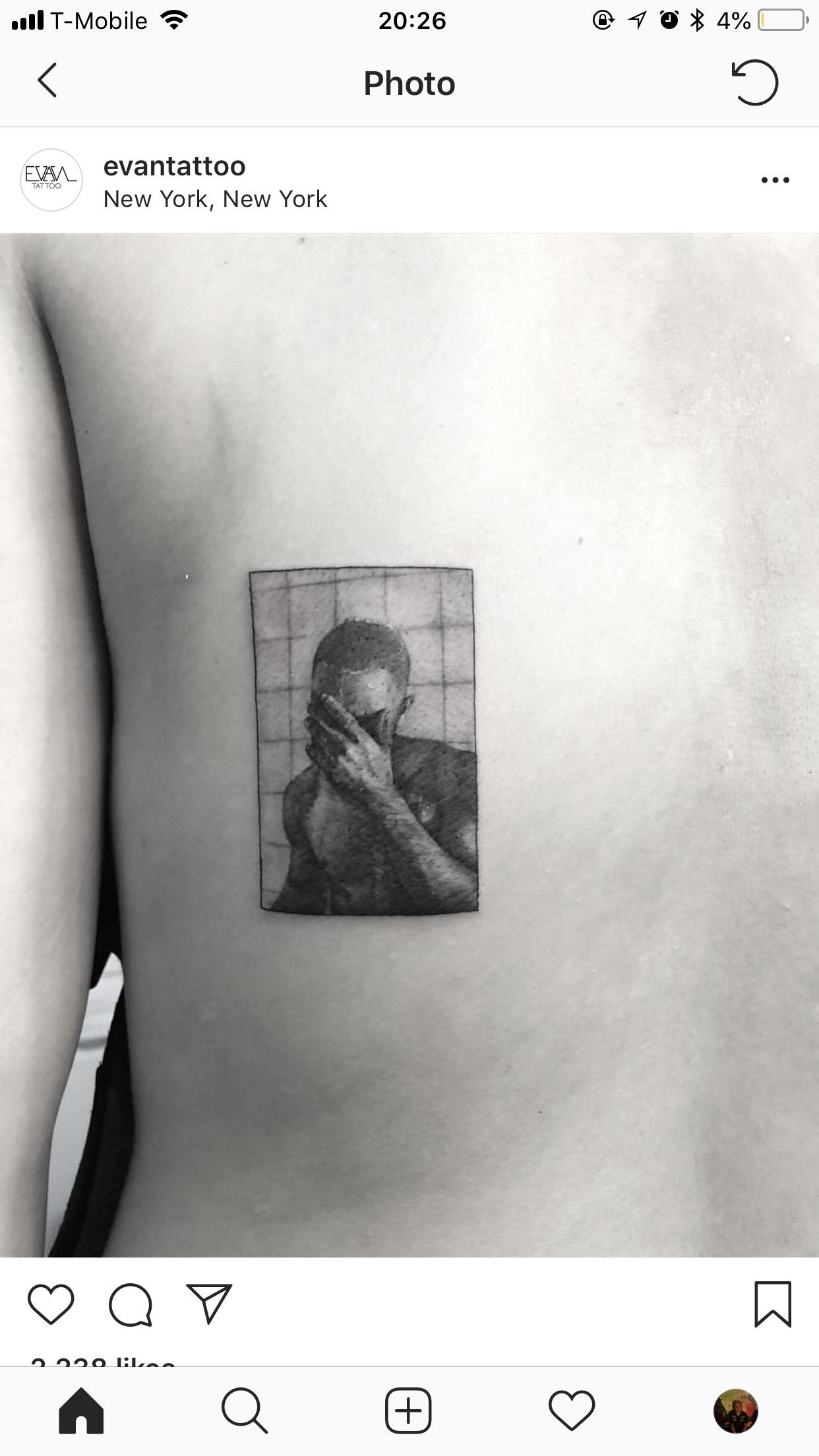 Saw This Cool Tattoo On My Ig Feed Frankocean
