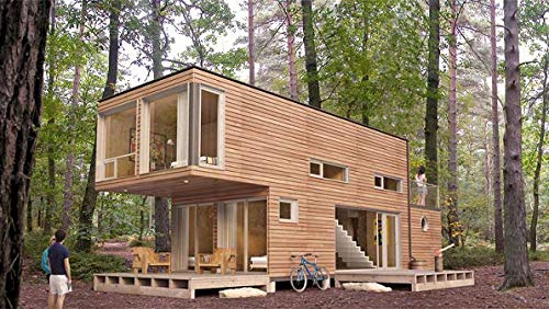 Two-Story Shipping Container Tiny House For Sale