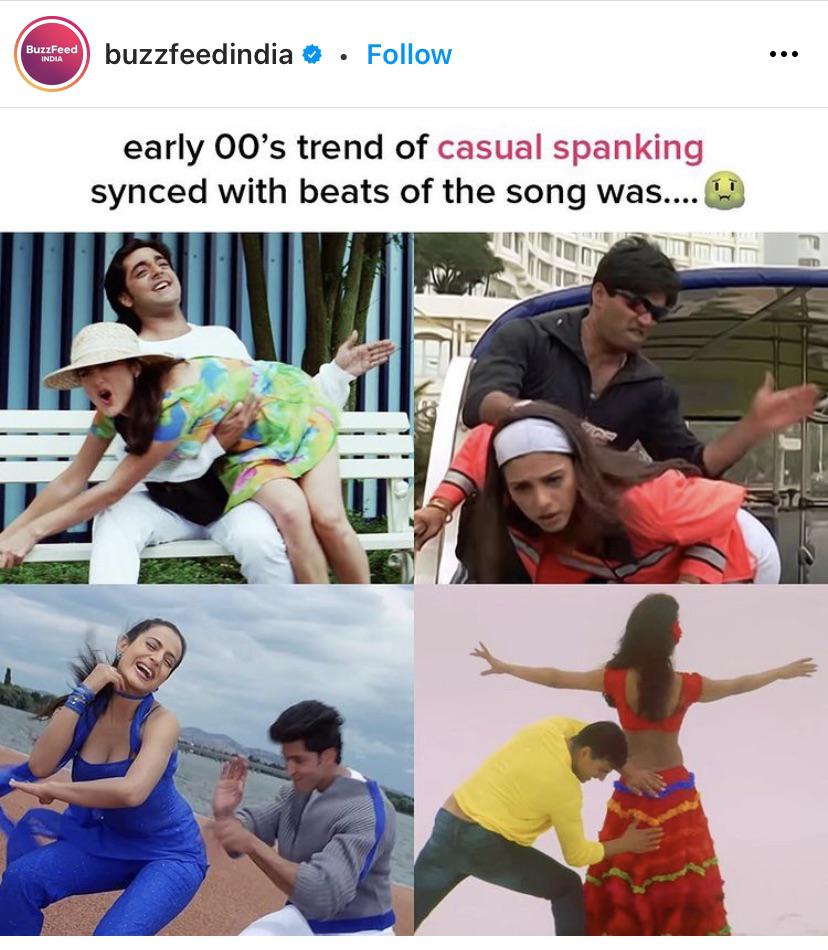 When casual spanking was a thing !! : rBollyBlindsNGossip