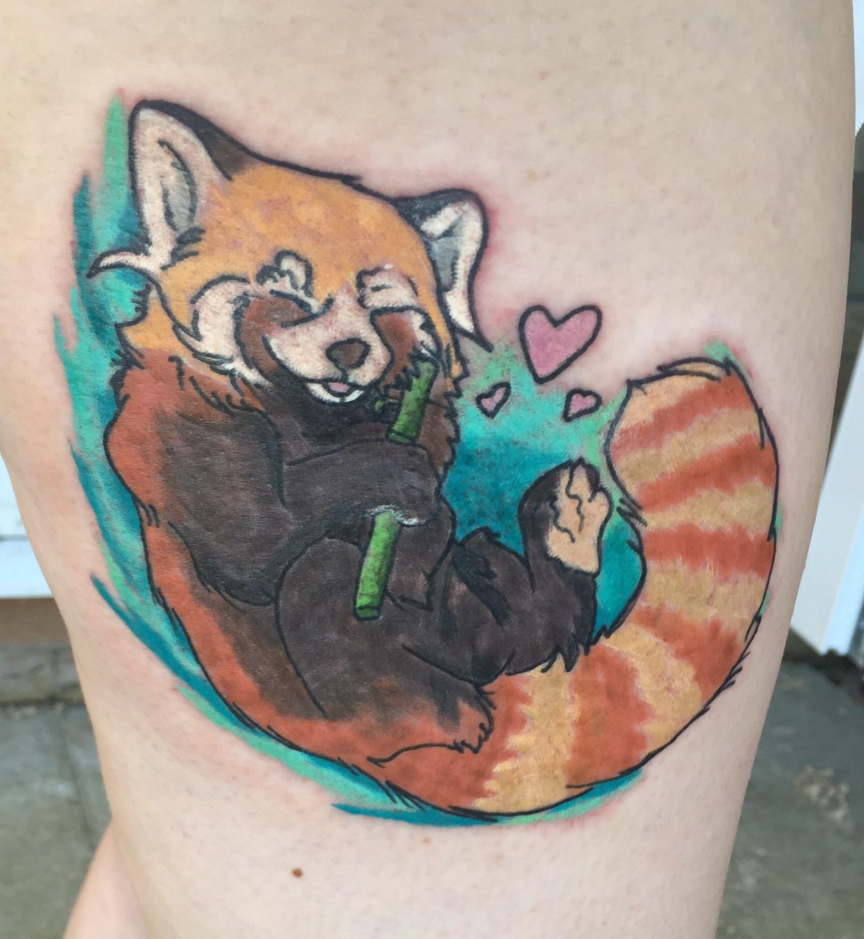 I Too Got A Red Panda Tattoo, Thankfully My Skin Has Calmed Down Since Then! : R/Redpandas 1848_x_1700_jpg