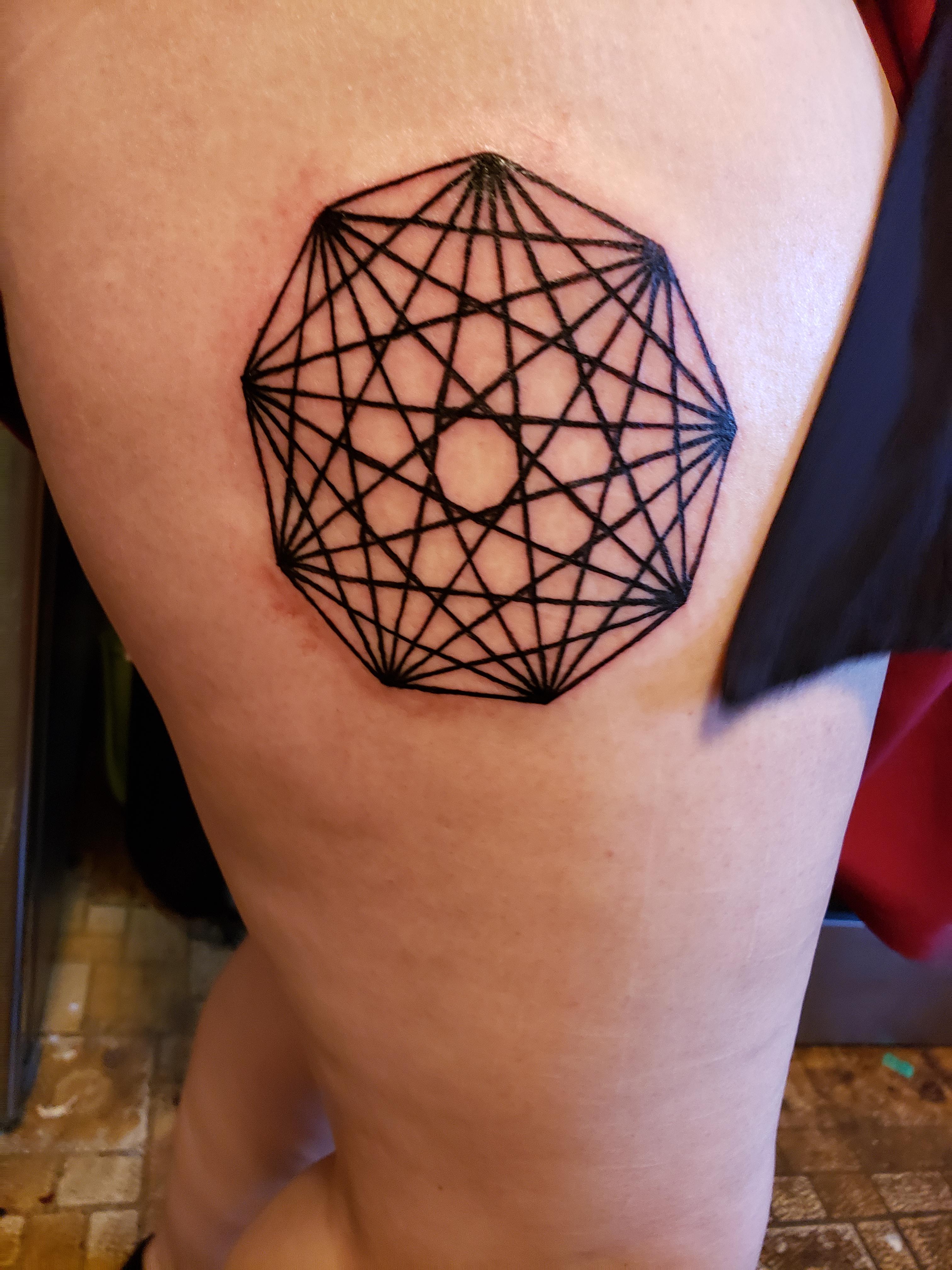 My gf got her first tattoo today