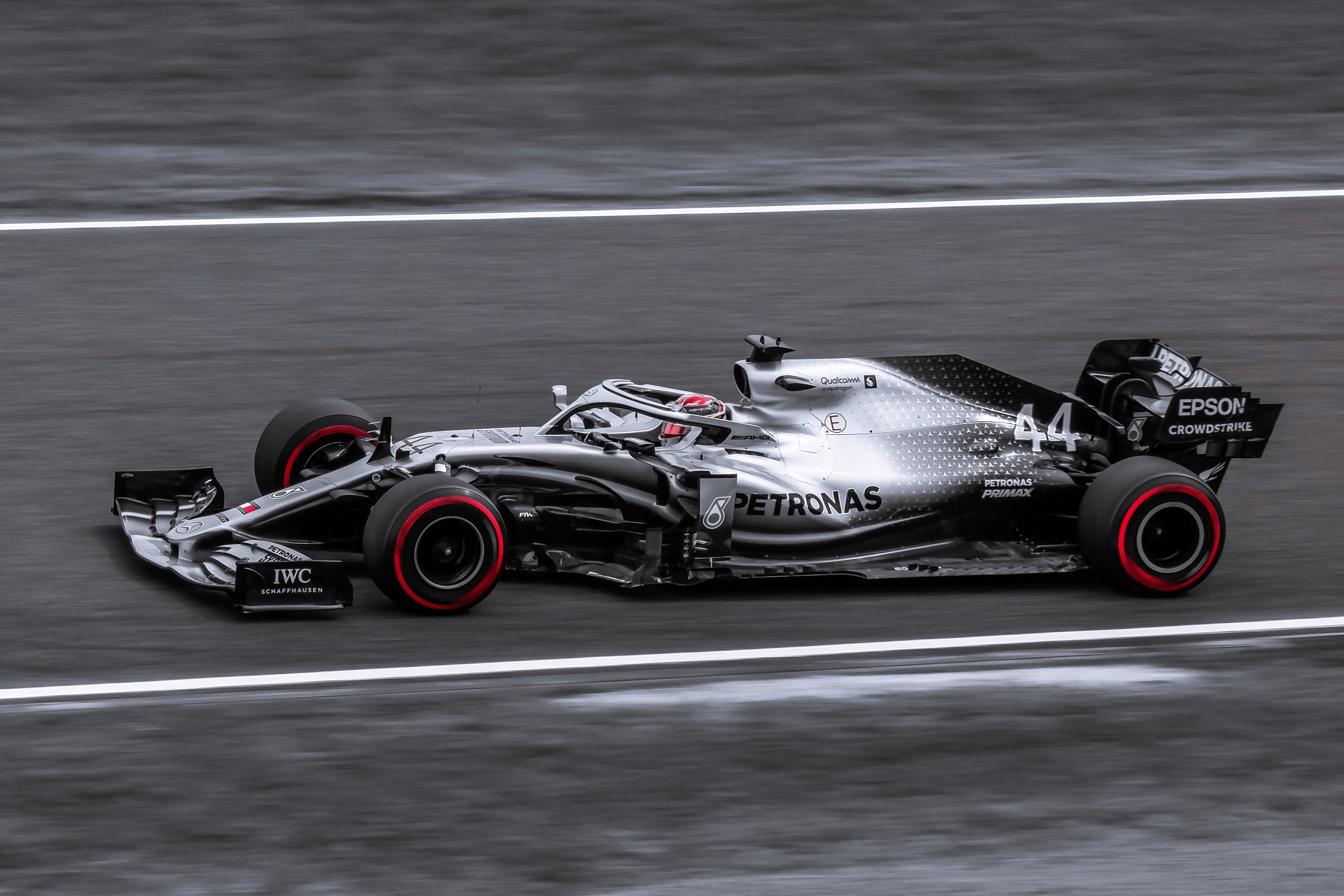 Another Shot I Took Of Lewis Hamilton In The Mercedes W10