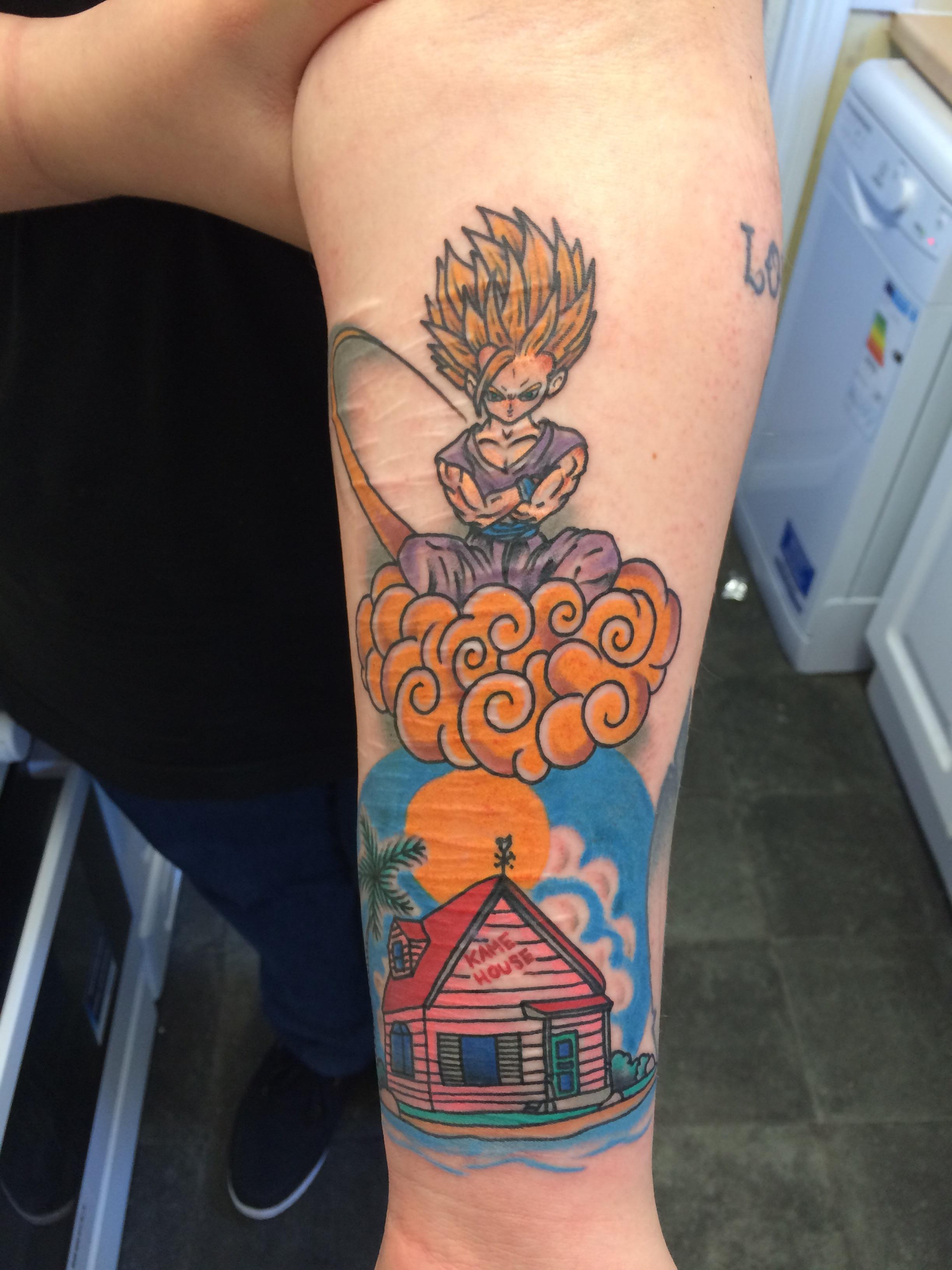 My New Tattoo And My First Dbz One! Done By Big Red At Northern Glory In Newcastle, Engalnd : R/Dbz 3264_x_2448_jpg