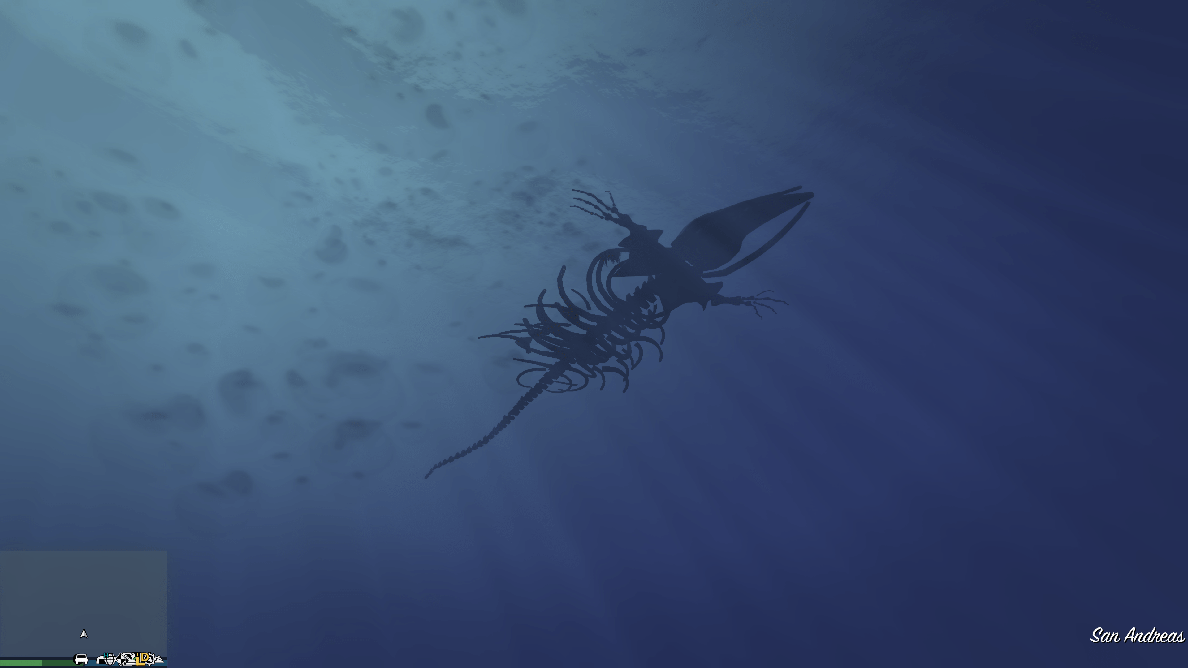 Gta 5 Sea Monster Skeleton 