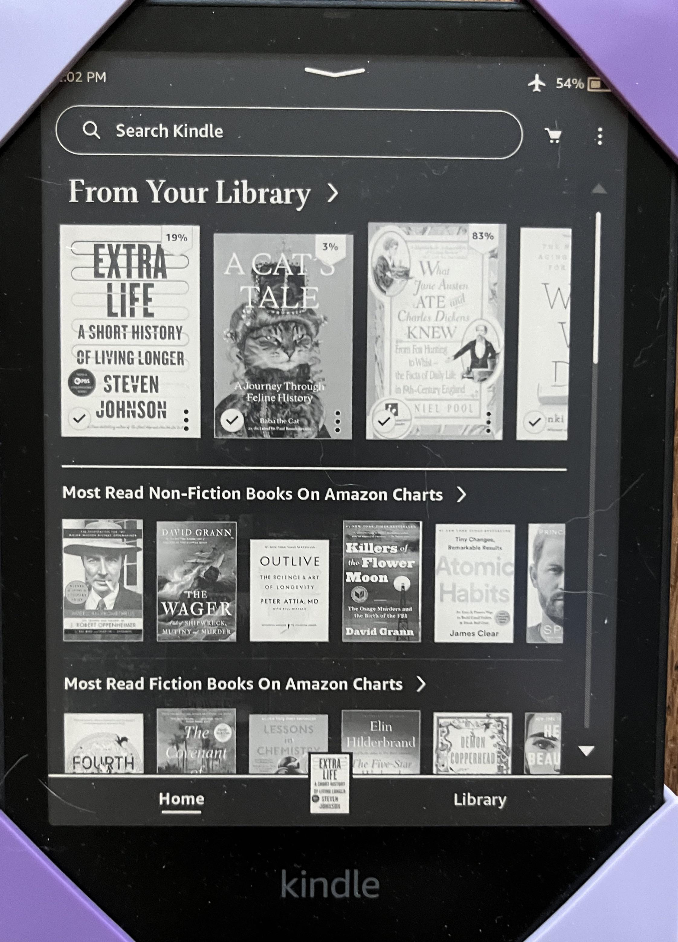 Is there any way to get a Signature Edition to not show recommendations  on the Home Screen? : rkindle