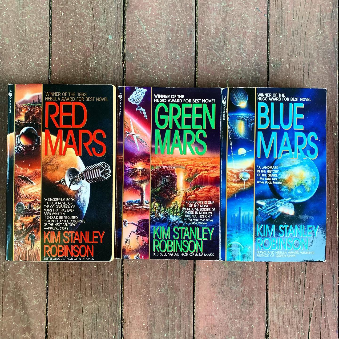 The Mars Trilogy By Kim Stanley Robinson 1993 1994 1996