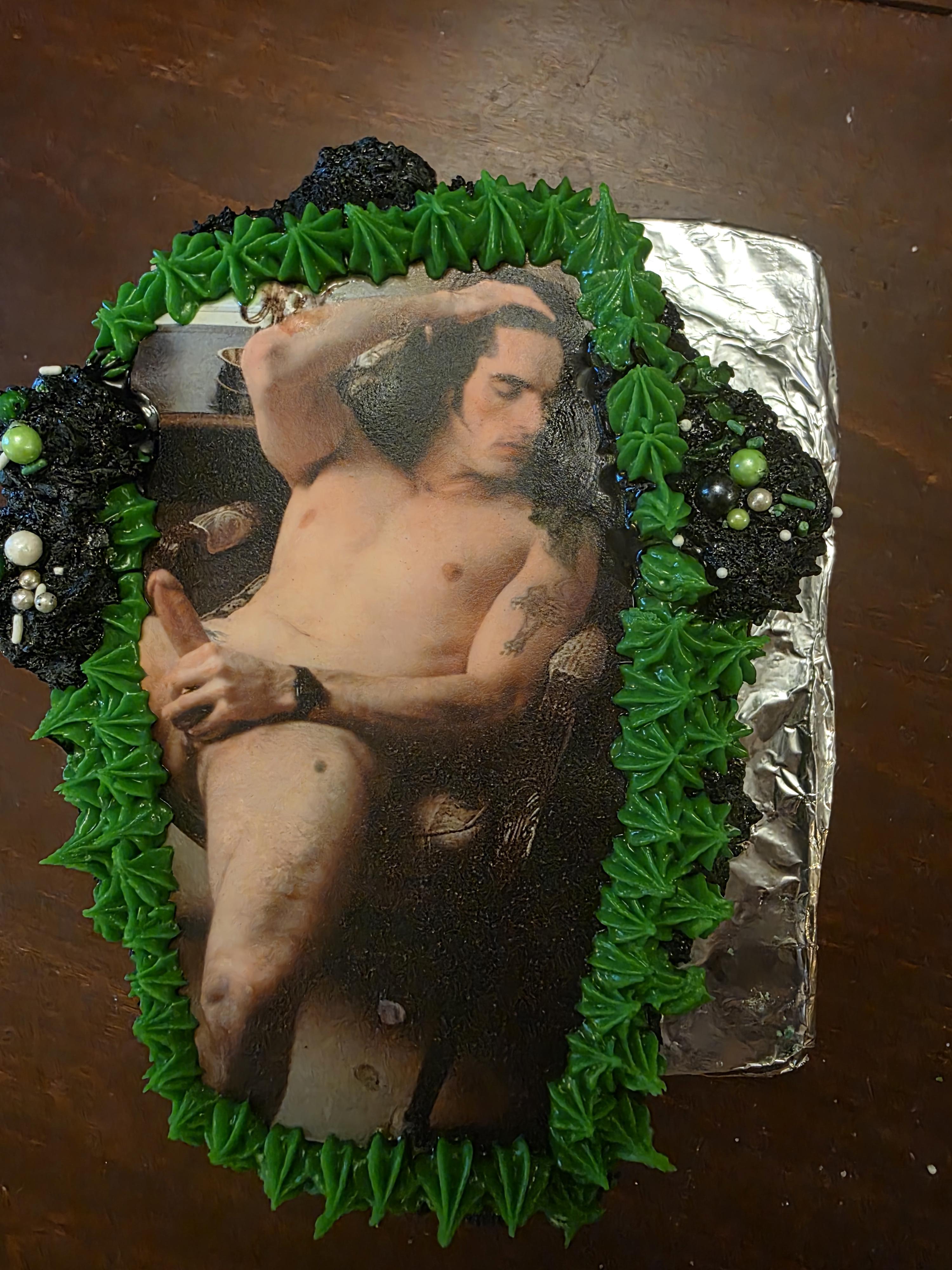 To whomever shared the hi-def pics of the playgirl, you have my thanks! :  rtypeonegative