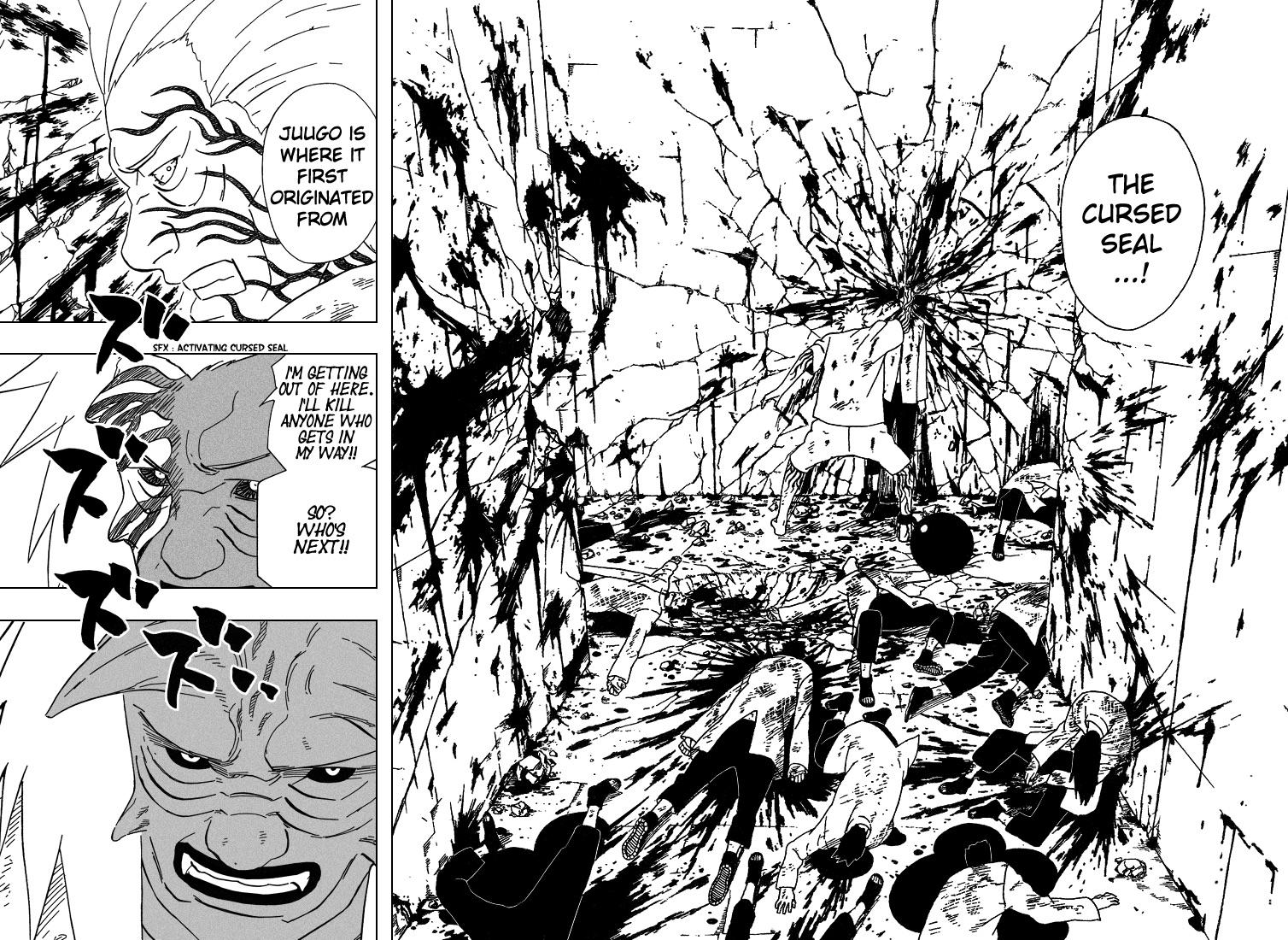 I Certainly Didn T Remember Seeing That Much Blood In Shippuden Episode 117 Naruto