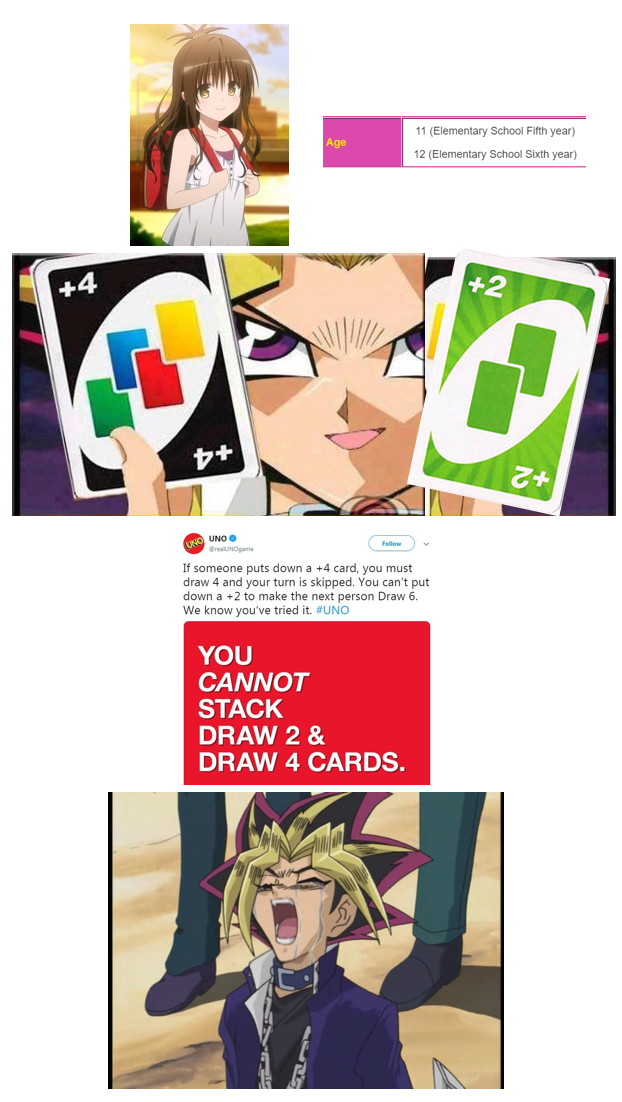 Download this stunning image uno draw 4 card crazy party logo, text, number, symbol hd png download for absolutely free at flyclipart.com. Why Can You Not Stack Them R Animemes