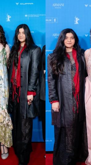 Iman at the premiere of Mouse at the Berlinale film fest