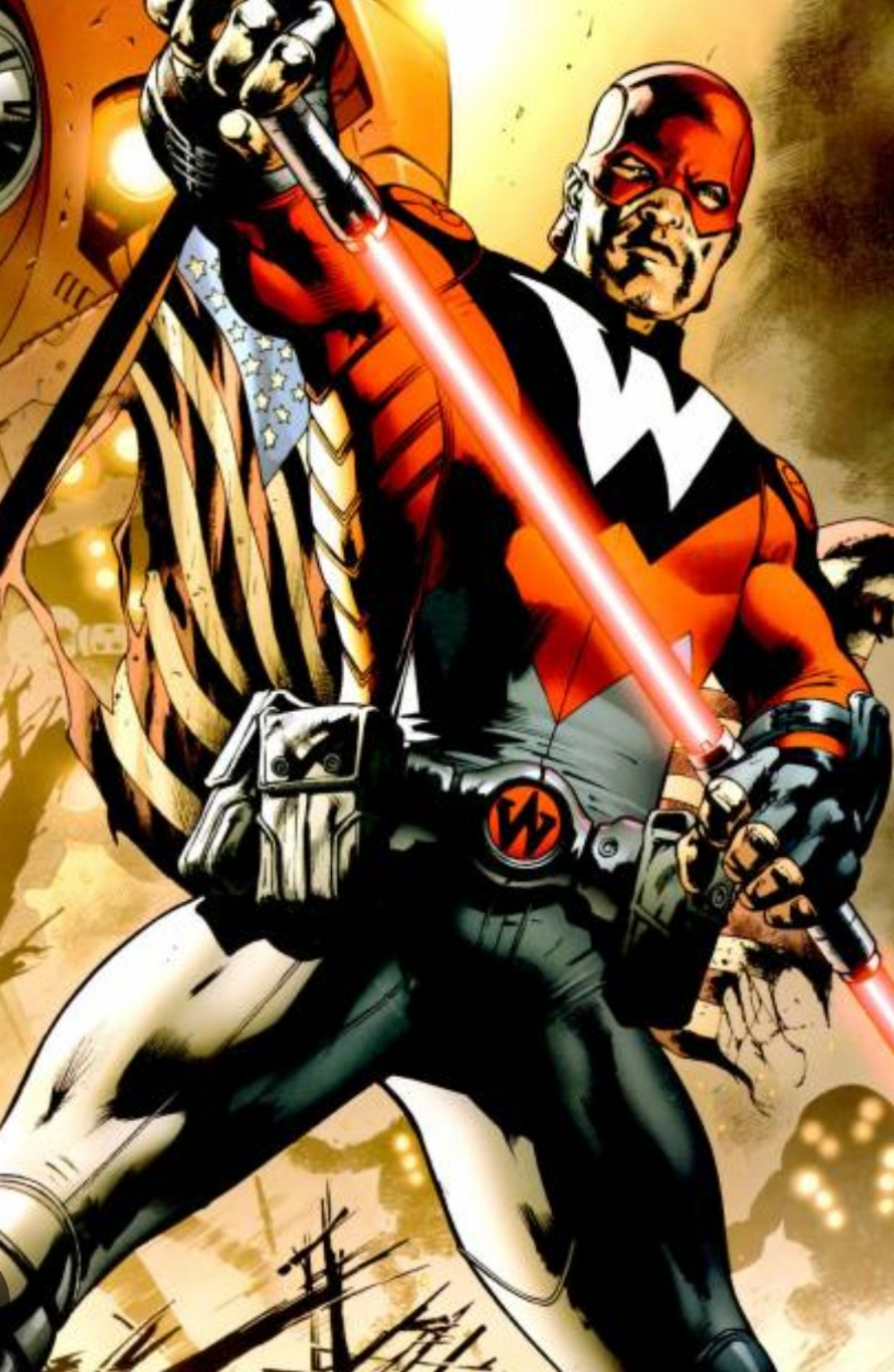 Remember when the Iraqi government made their own version of Captain America  called Captain Al-Rahman; who had a lightsaber instead of a shield and  basically looked like Wonderman with a helmet? Pepperidge