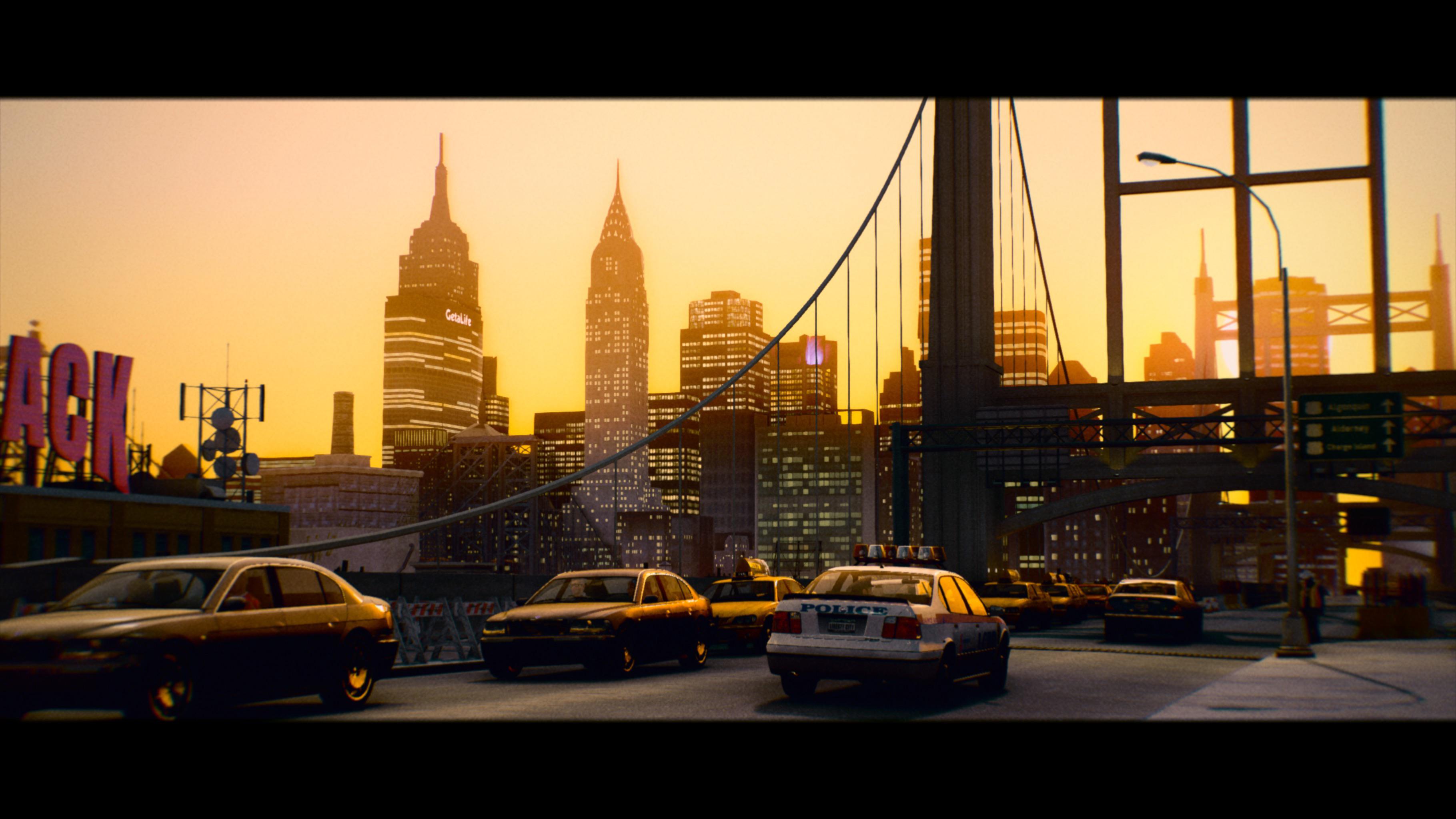 Gta Iv City Wallpaper Liberty City Skyline 