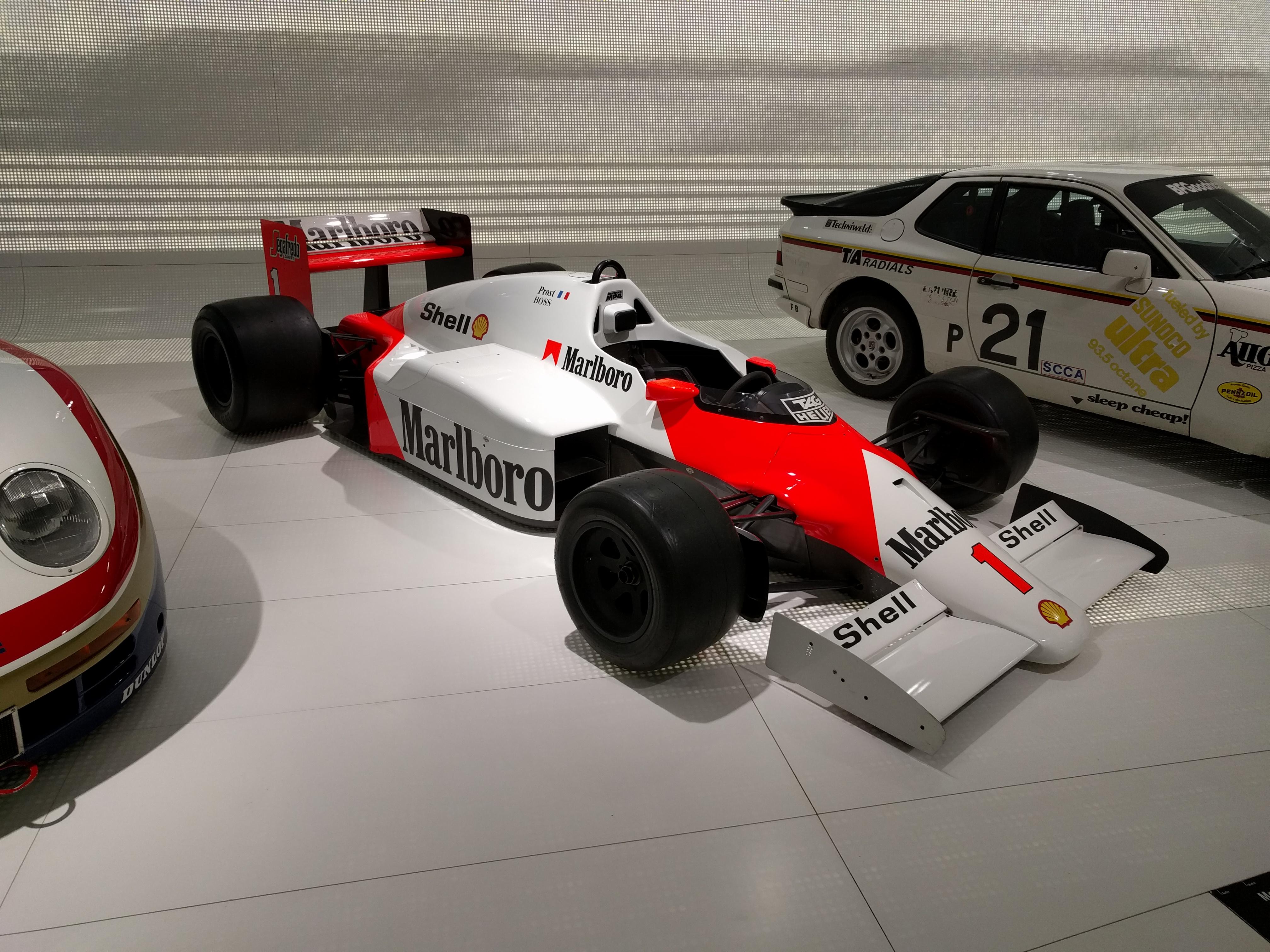 Mclaren Mp4 2c Tag At Porsche Museum Formula1