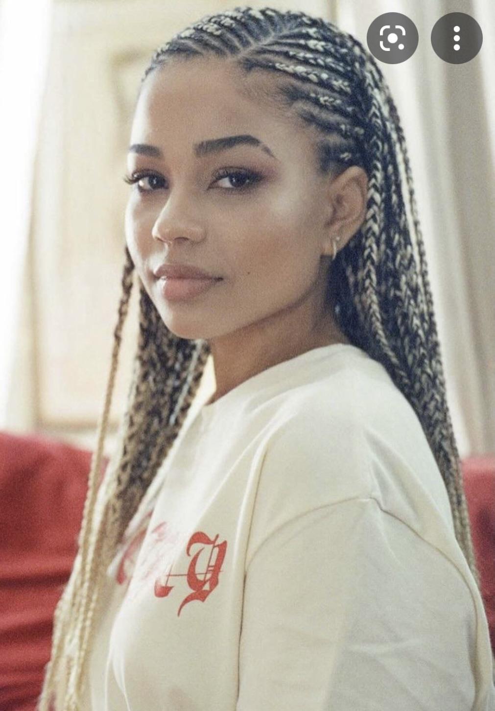 I want to get this style done but I dont know what to instruct the stylist  to do with it the right side. Would they look best being braided all the way