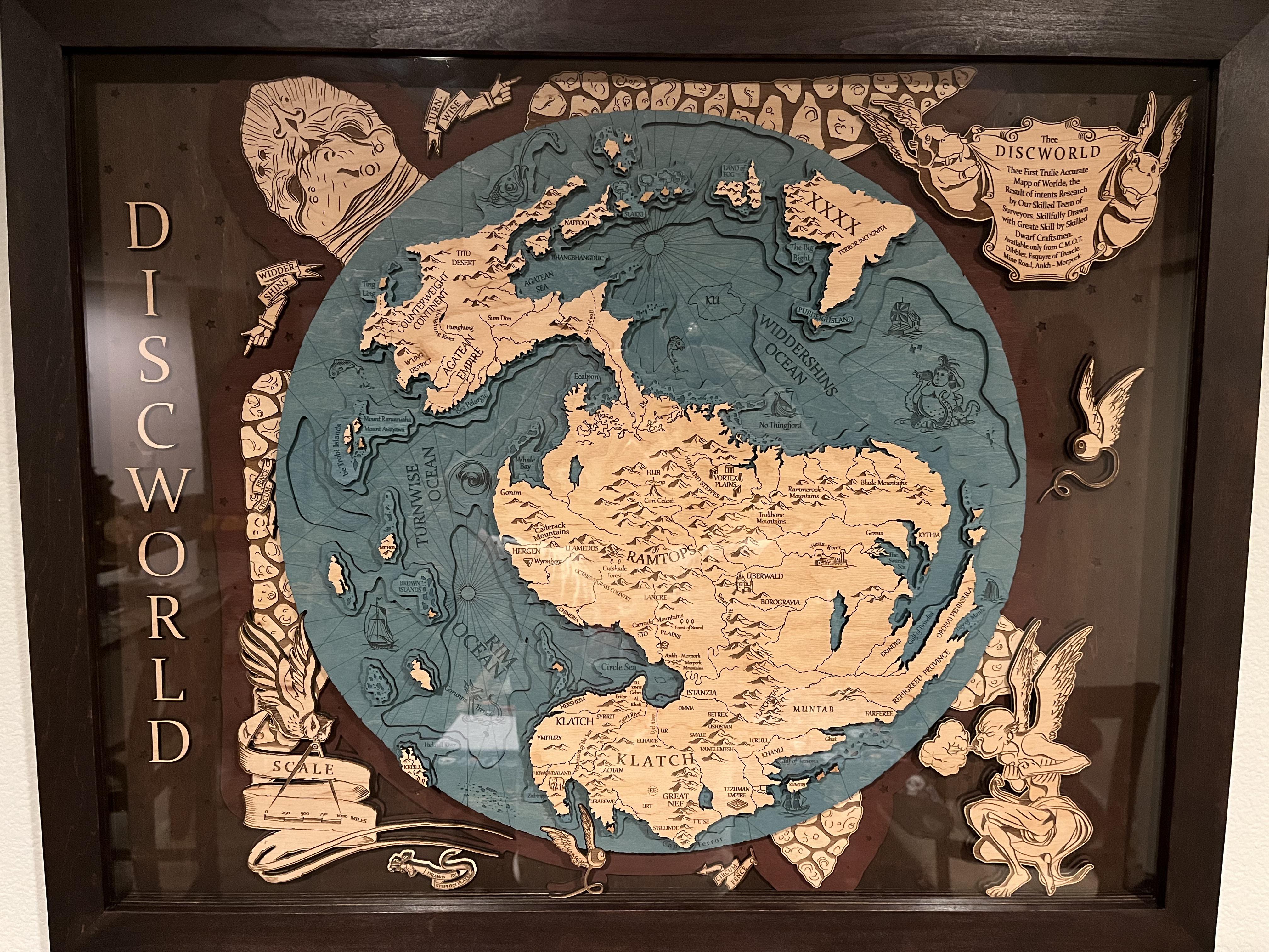 Discworld Map 