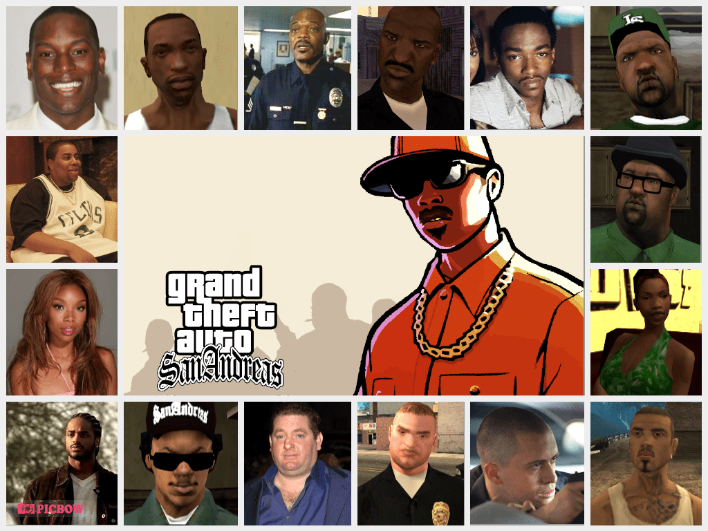 Grand Theft Auto San Andreas Voice Actors 60 Photos Film 