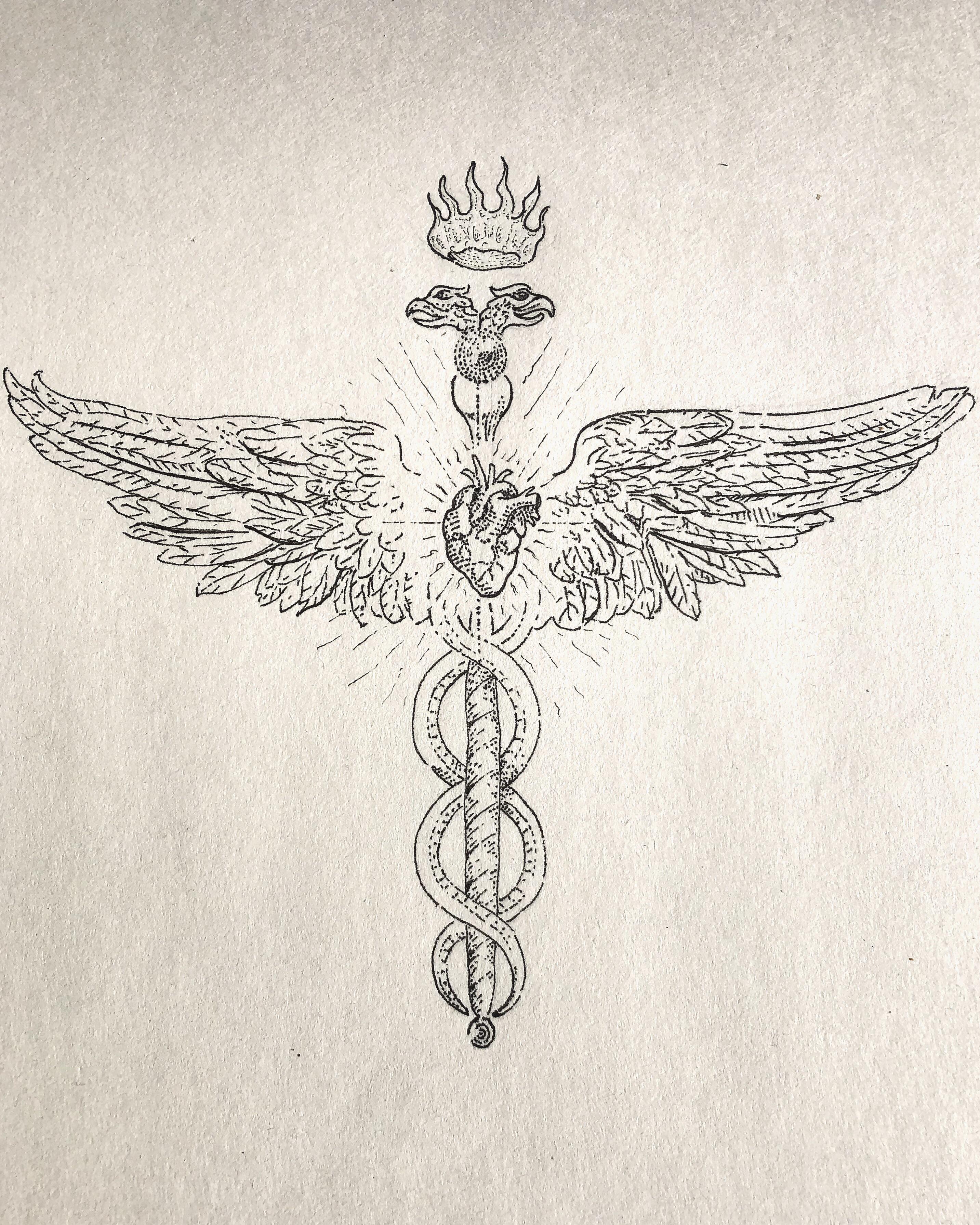 I Saw This Symbol While On The Cusp Of Sleep, I Spoke An Acquaintance's Name And It Appeared Vividly And Fully Formed. I Woke Up To Sketch It, Then The Next Day 3582_x_2866_jpg