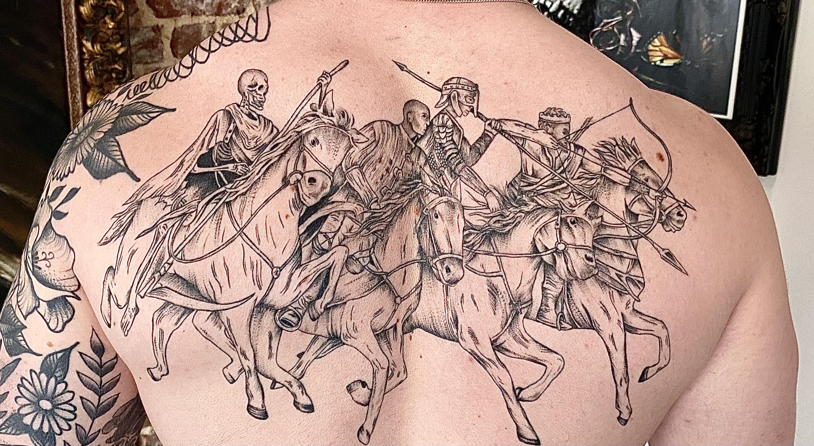 Update 67+ four horsemen of the apocalypse tattoo super hot