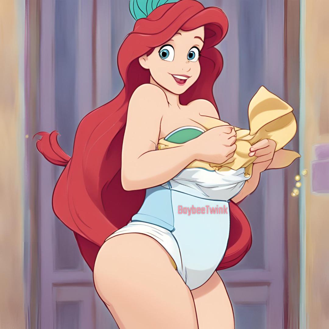 Princess Ariel in a Poofy Diaper · Reddxxx | the NSFW browser
