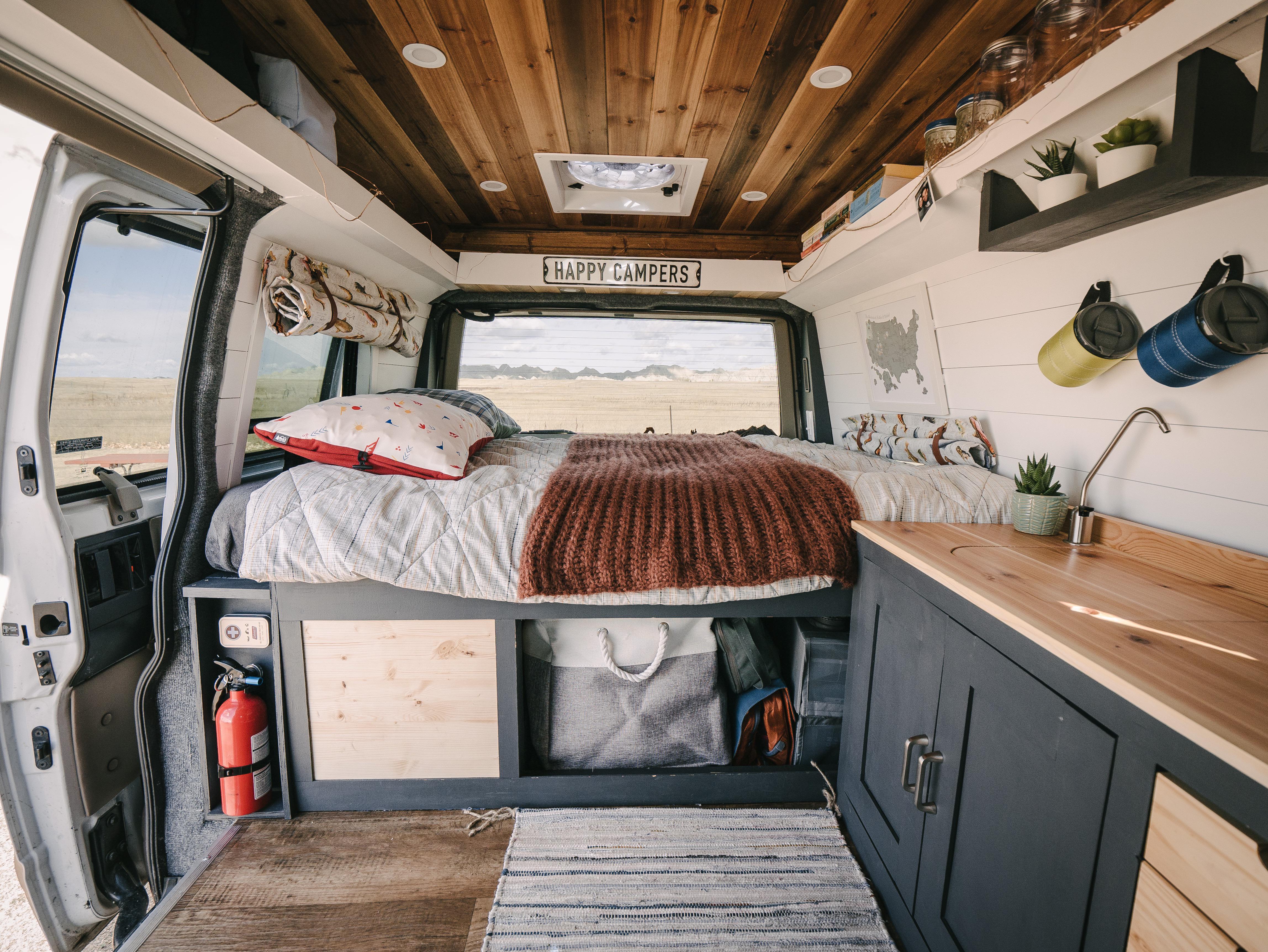 Chevy astro camper van layout
