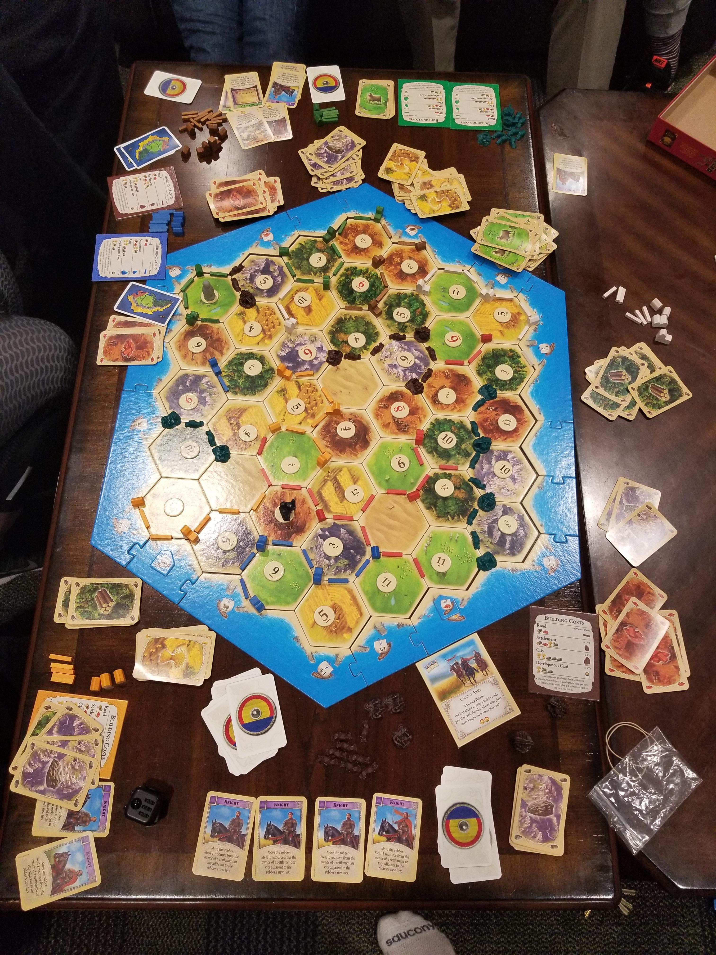 8 Person Game Of Catan Last Night R Catan 