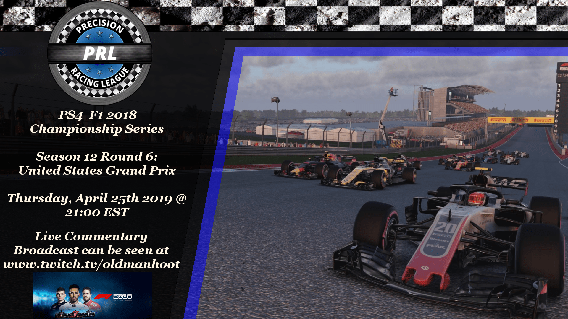 Tune In Tonight 9 00pm Est For Live Commentary Of Prl F1