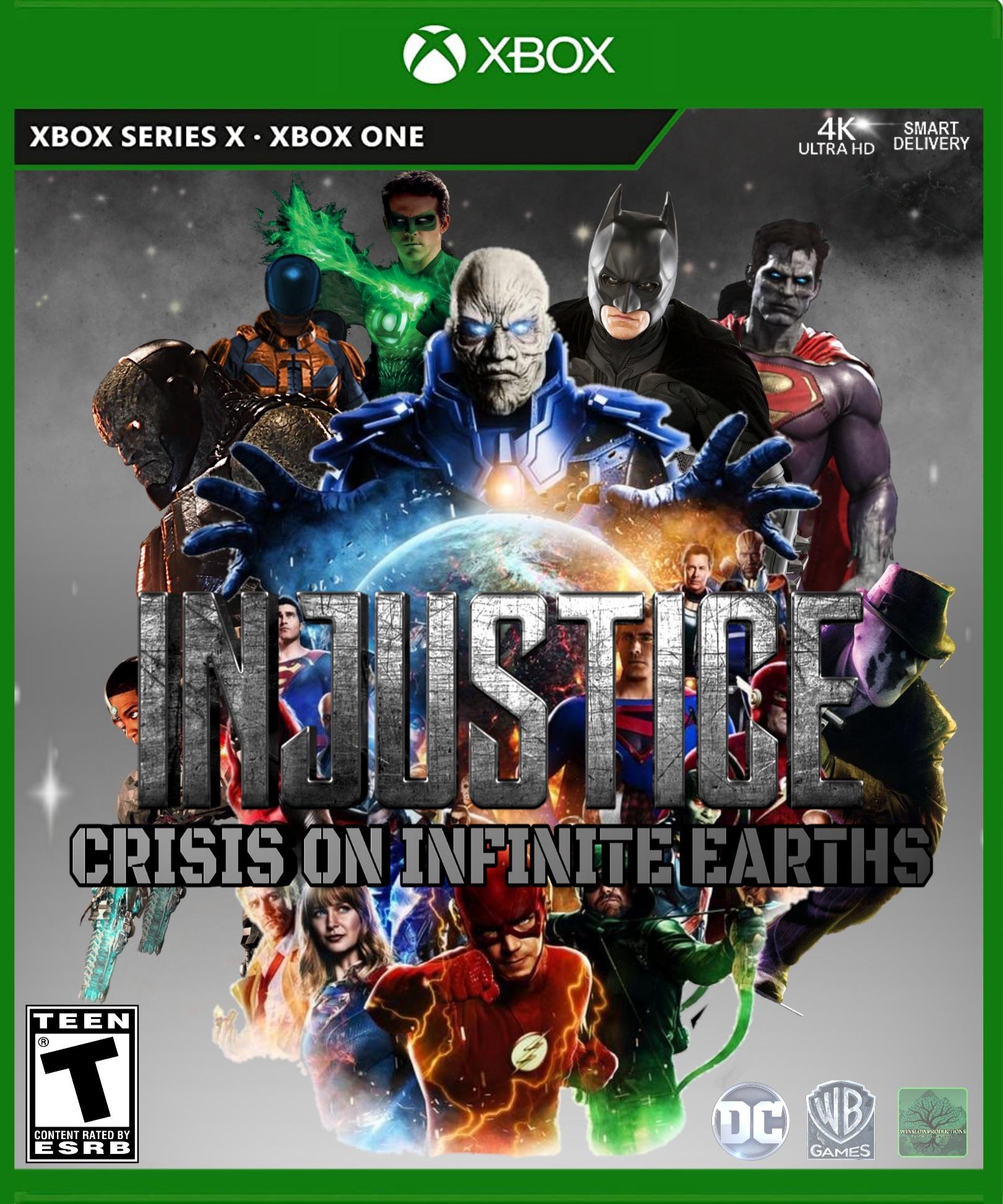 Fanmade Injustice Game Cover Art R INJUSTICE 