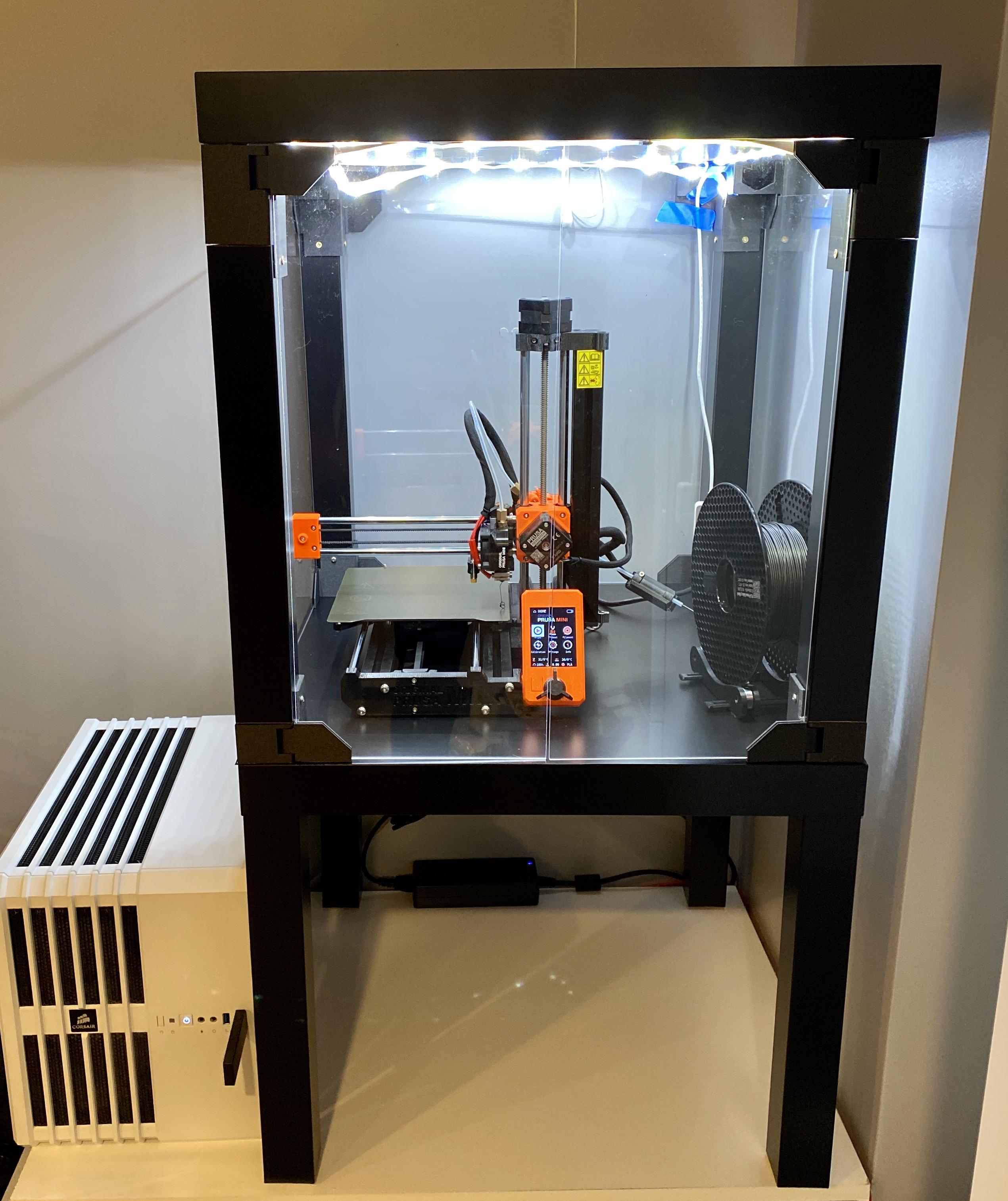 Mini In A Prusa Lack V2 Cabinet R Prusa3d