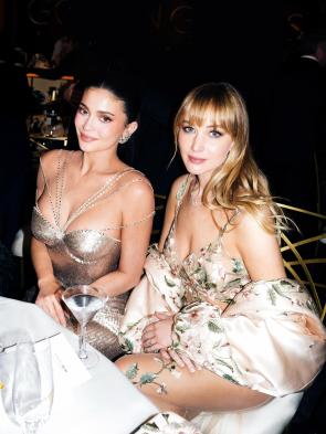 Jennifer with Kylie Jenner at the 83rd annual Golden Globe Awards – IG January 2026