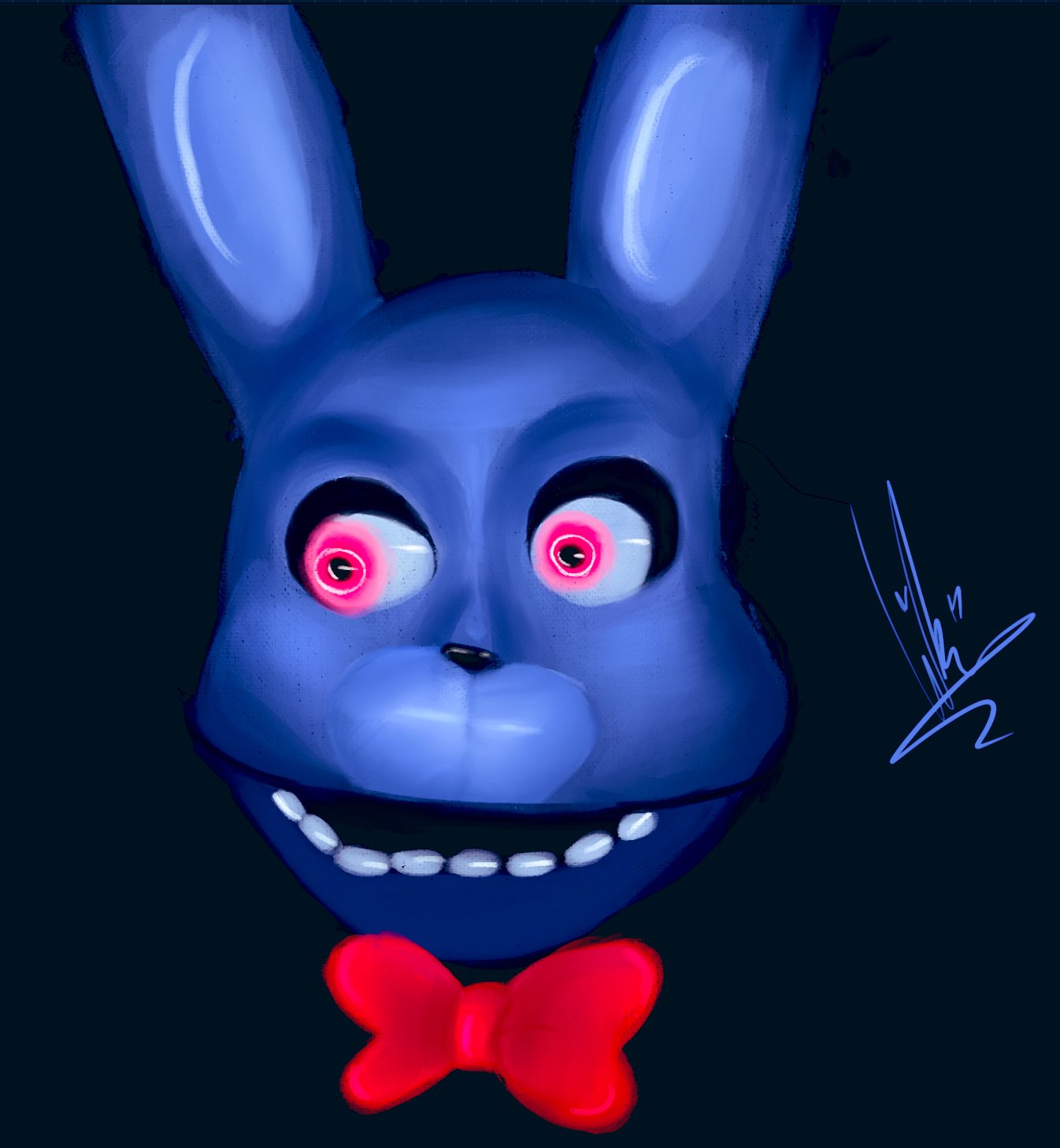 Bonnie the rabbit : rfivenightsatfreddys