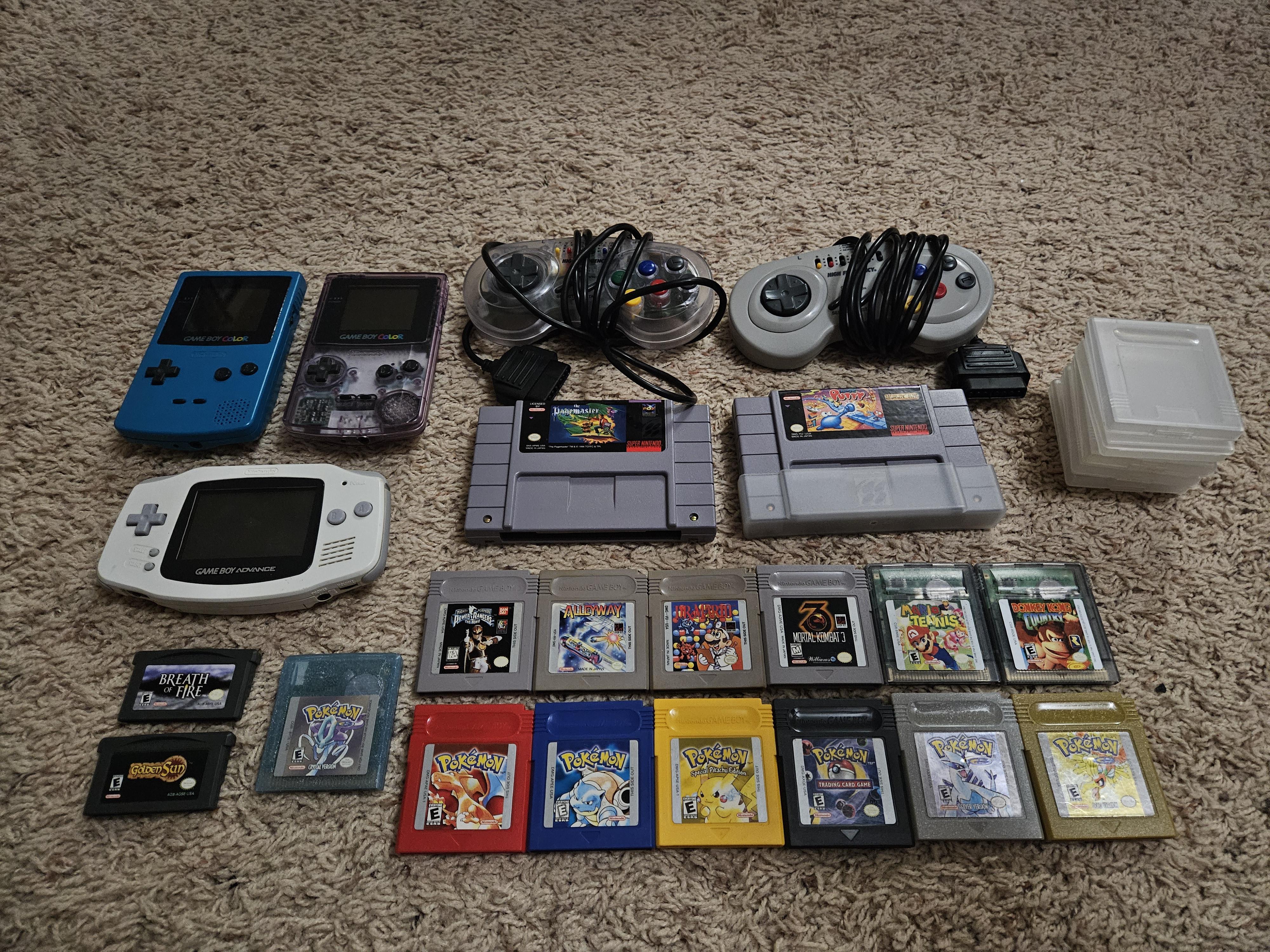 Just got this lot for $20 from Facebook marketplace : rgamecollecting