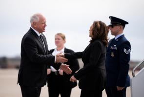 Minnesota Gov. Tim Walz, chosen to be Kamala Harris’ running mate as vice president